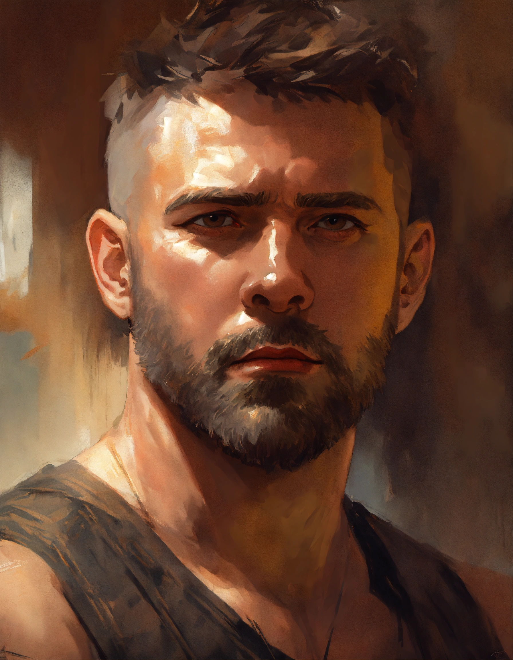 Lexica - Portrait of a man by Greg Rutkowski, he is about 40 years old ...