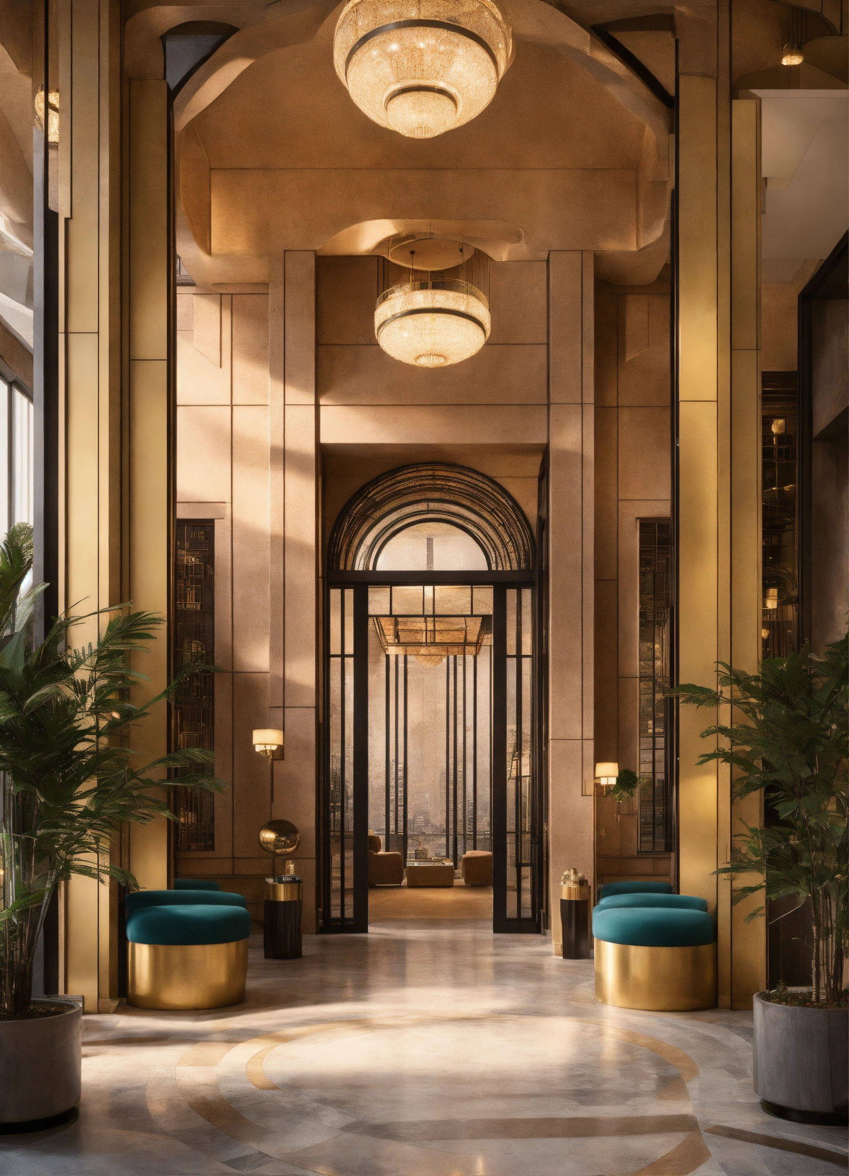 Lexica - Drawing inspiration from art deco style, this three-level ...