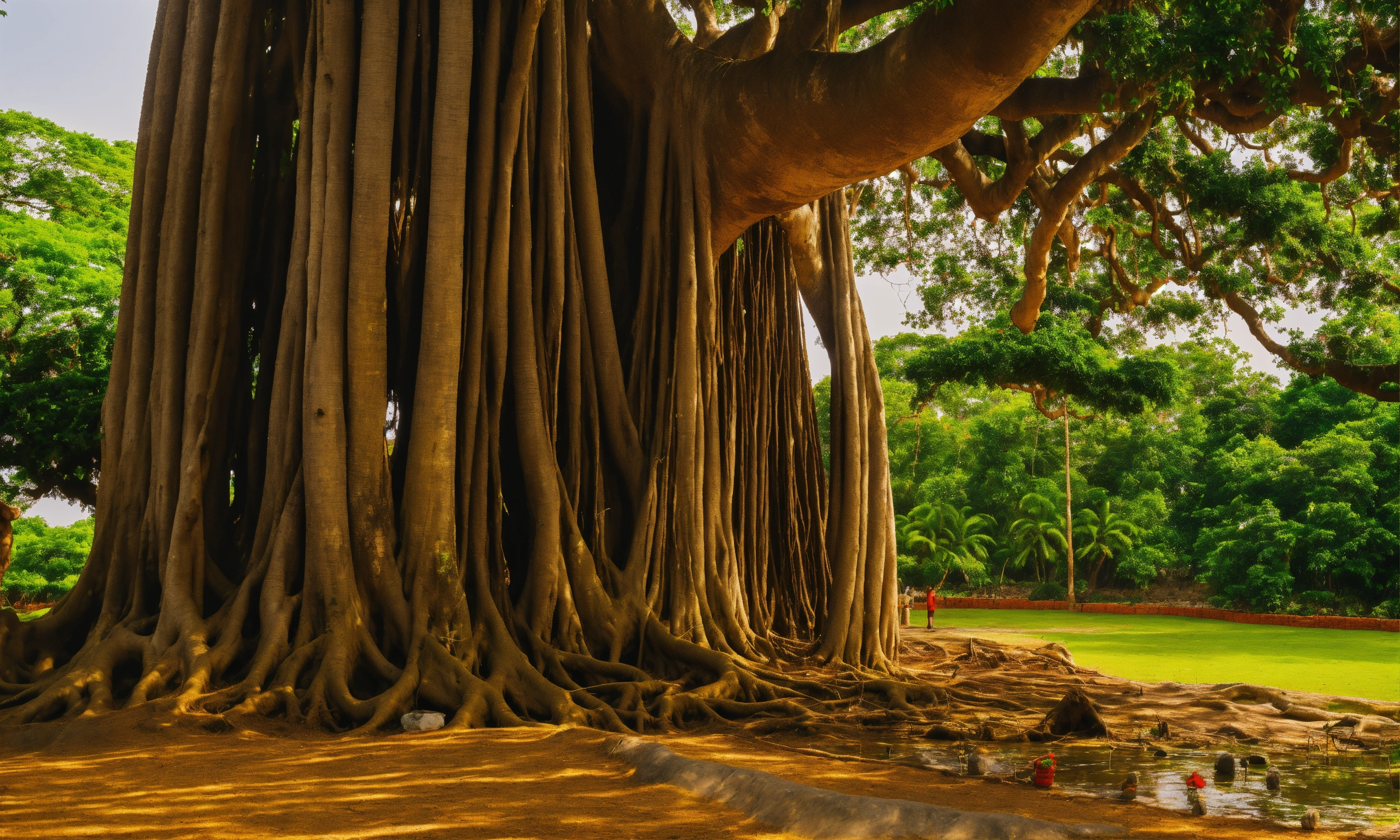 Lexica - The stone is tied to the roots of a banyan tree