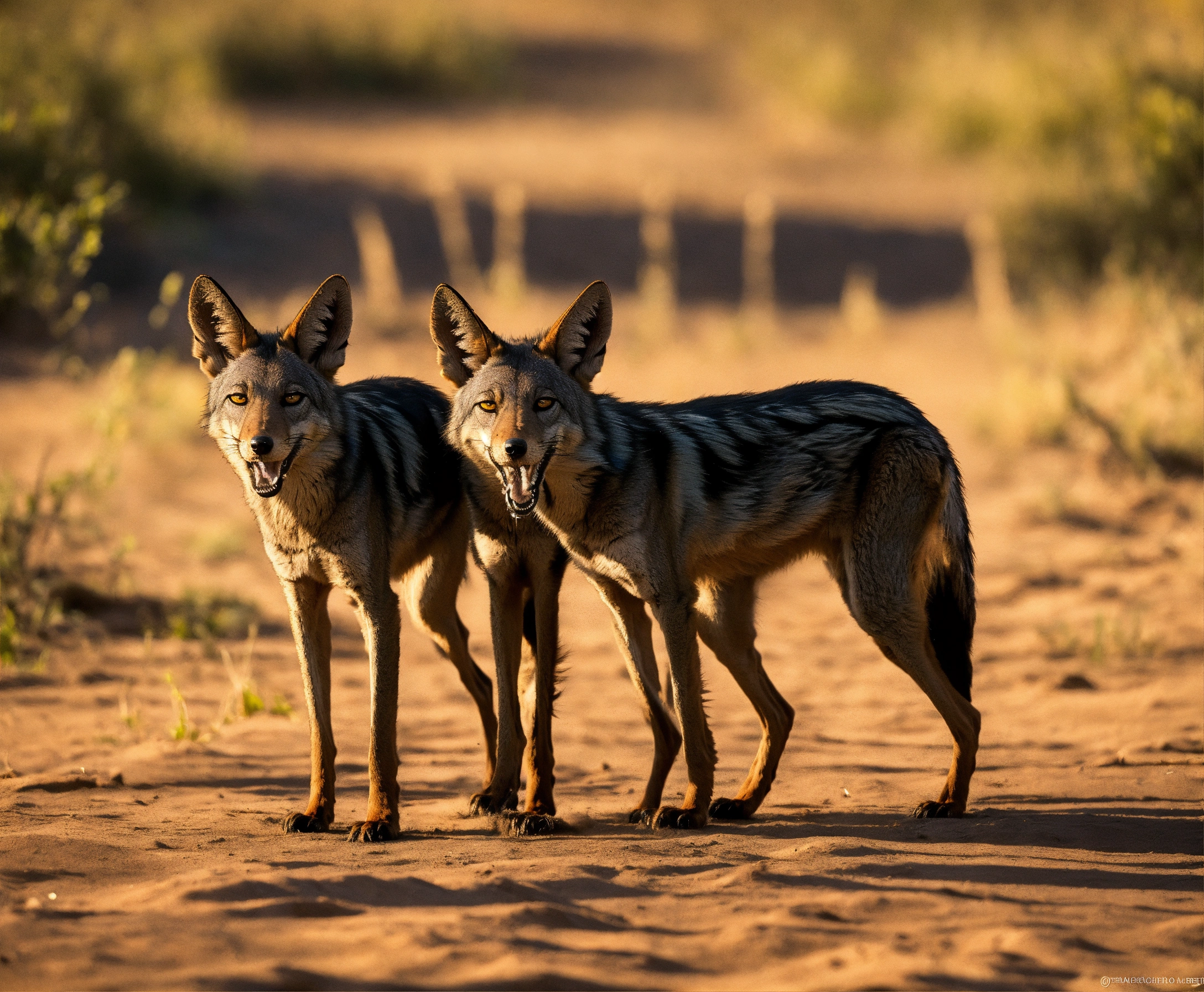 Lexica Group of crazed slavering jackals