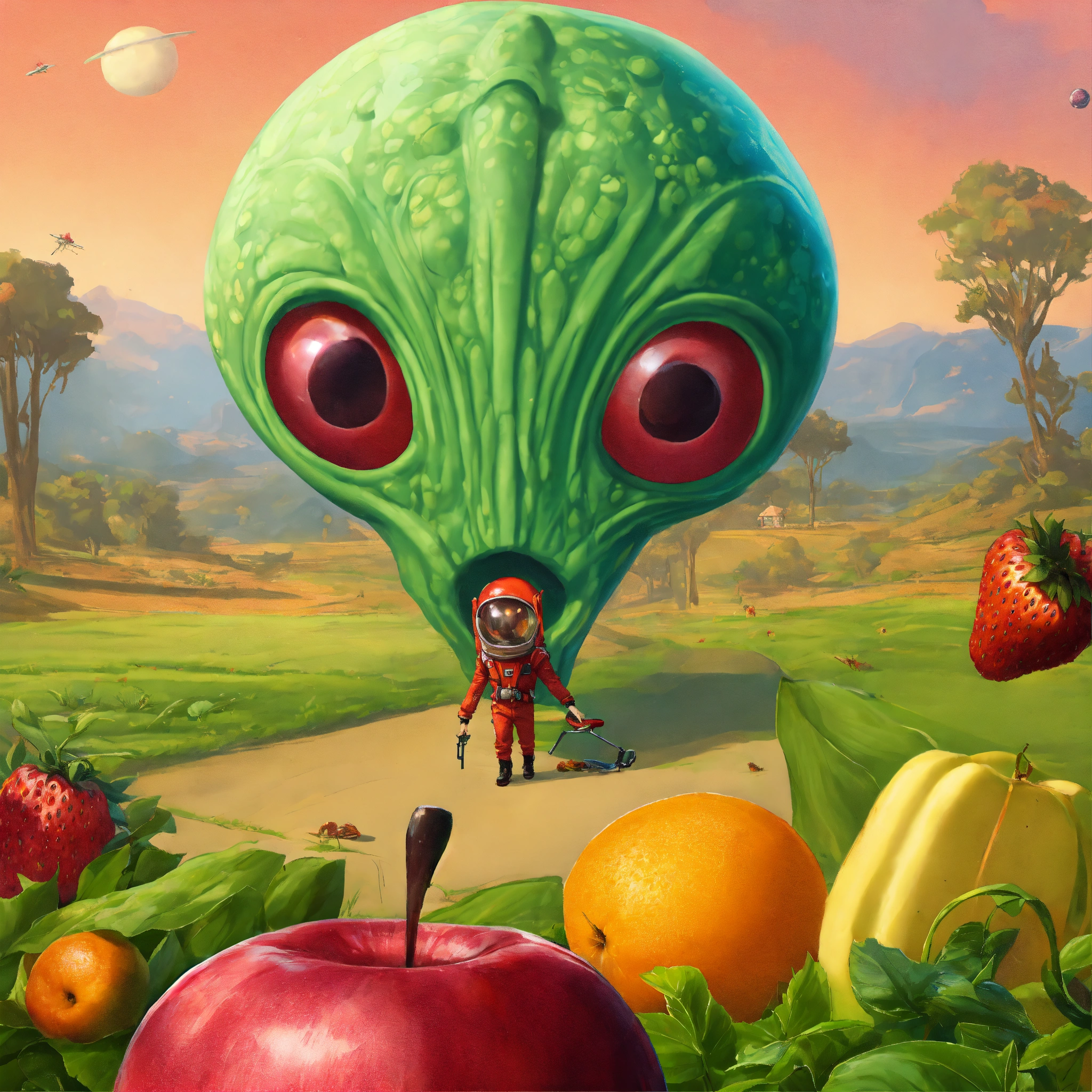Lexica - Eats fruit and aliens.