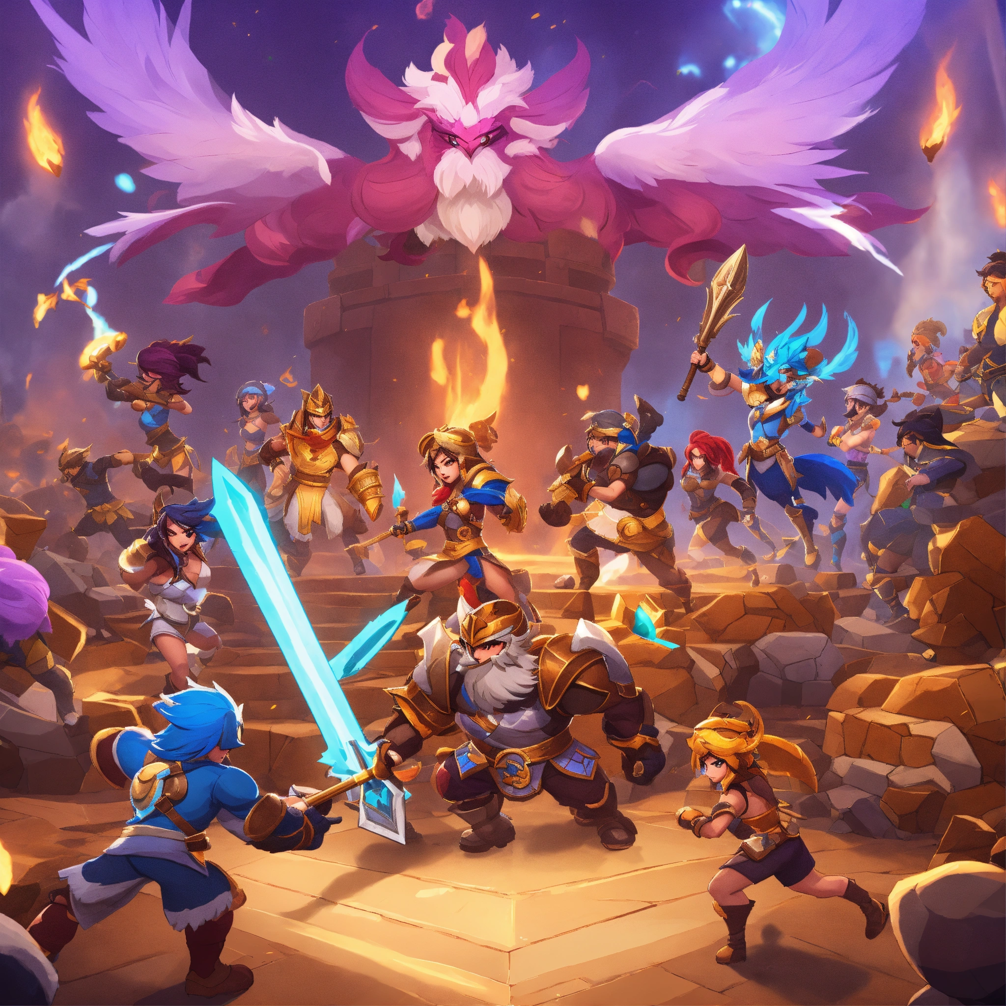 Lexica - Gaming event, Battle legends, Unleash skills, Cross-platform 