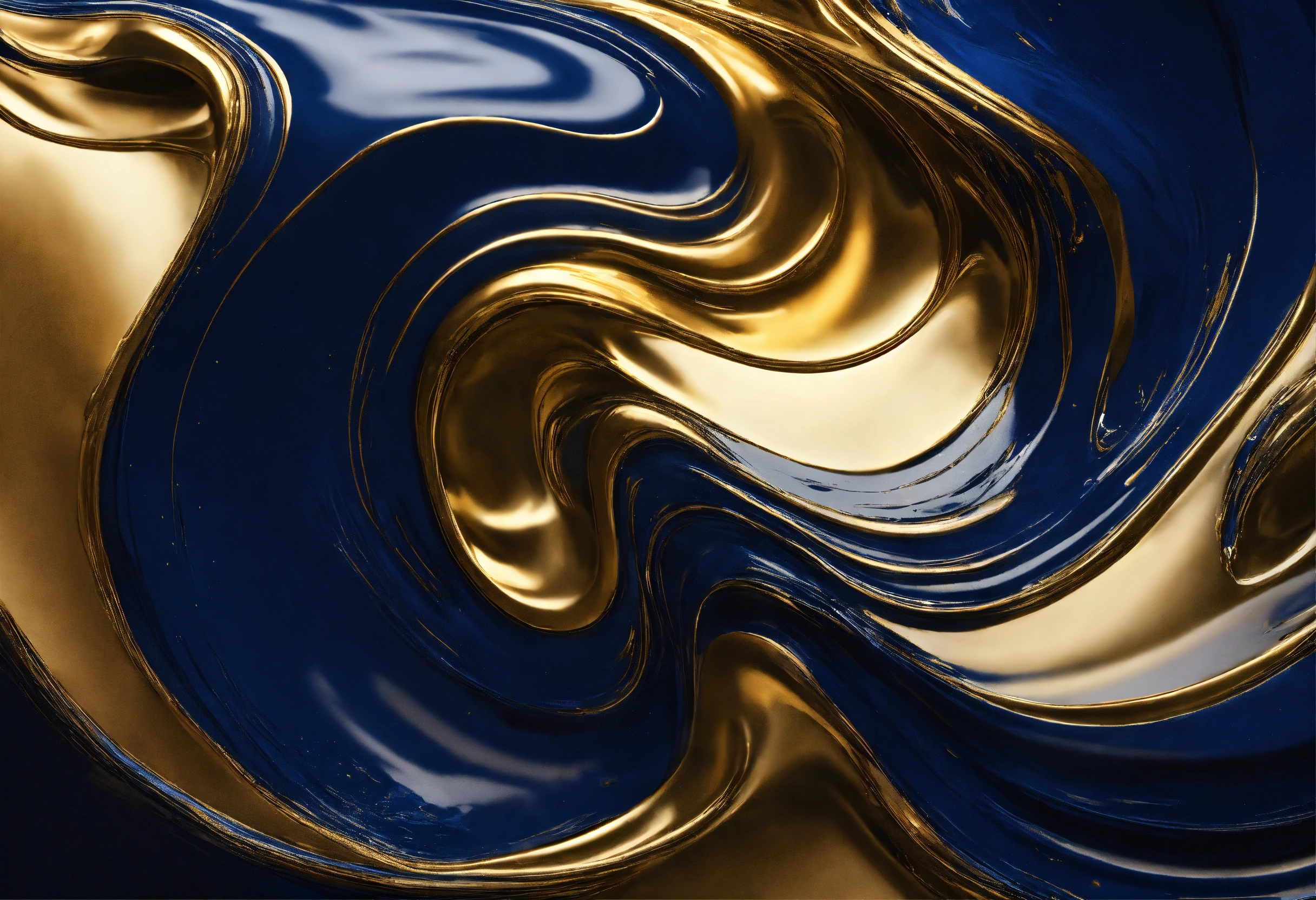 Lexica - Luxury water fusion of dark blue splashes abstract art, add ...