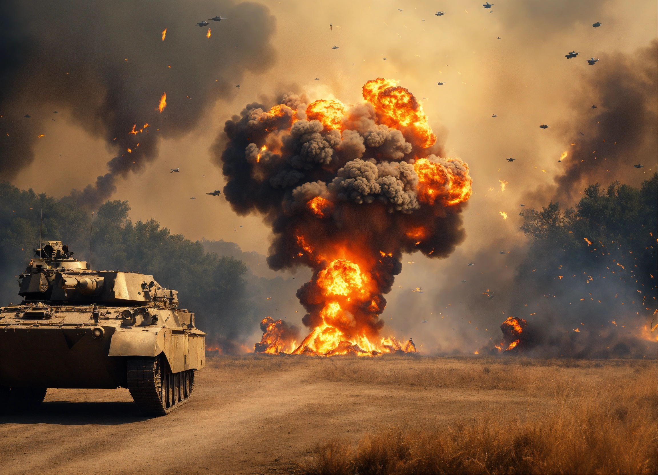 Lexica - War background, military background, 4k, realistic, detailed ...