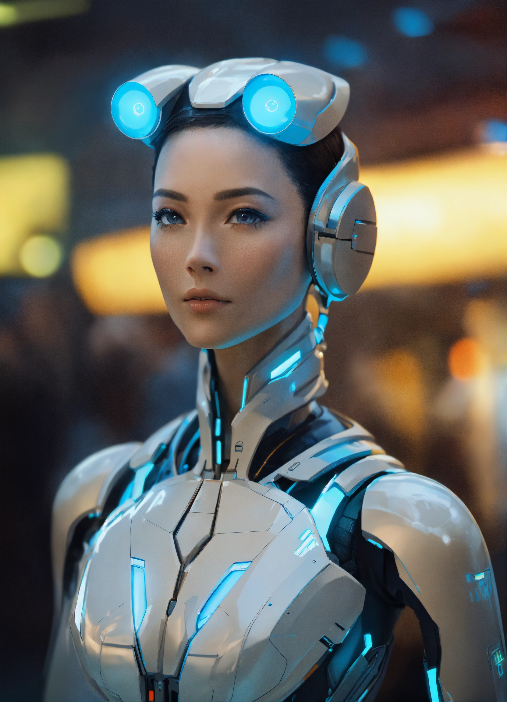 Lexica - Design a futuristic 4K avatar. Create a character that ...