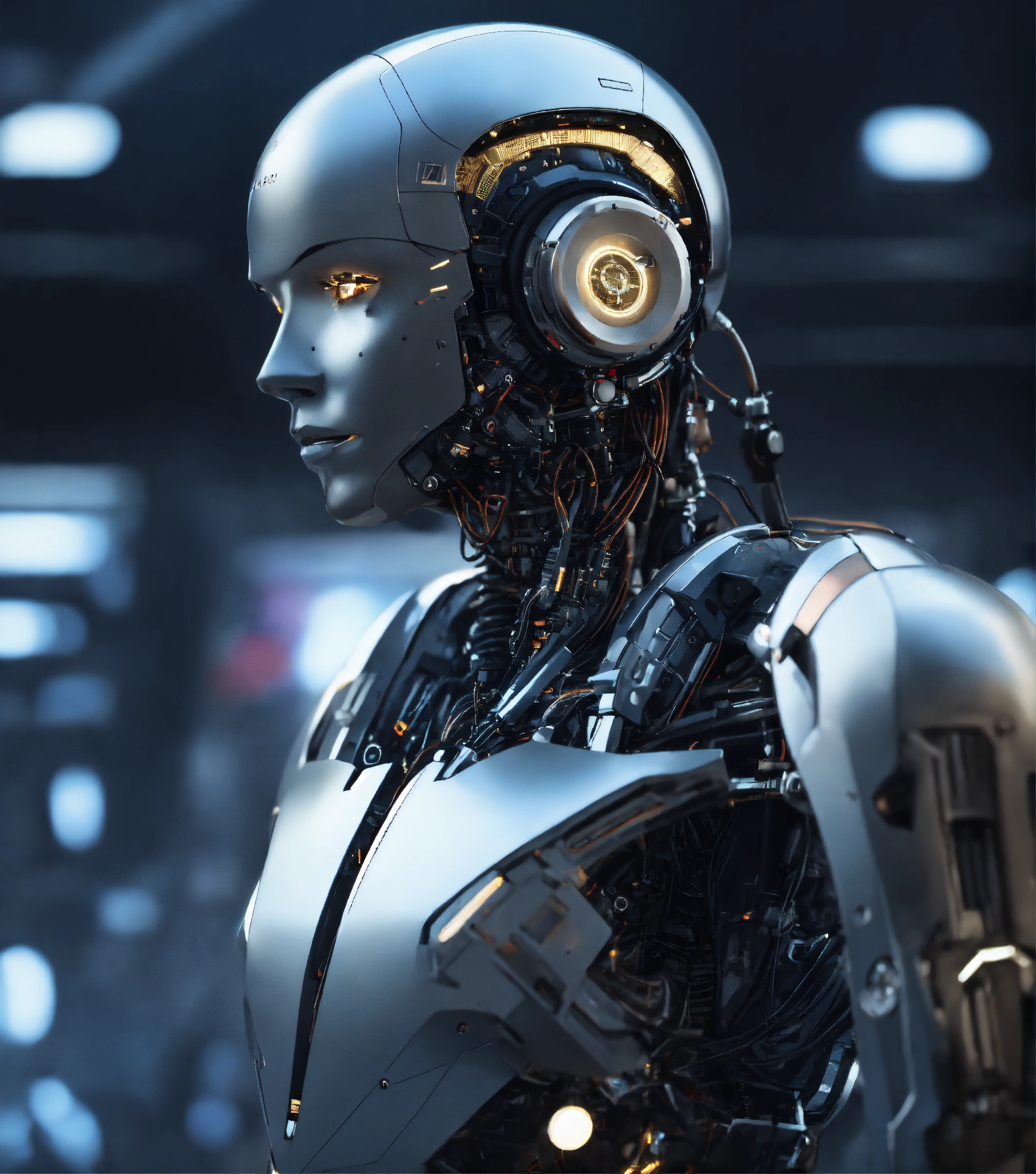 Lexica - Futuristic style automatic artificial intelligence {prompt ...