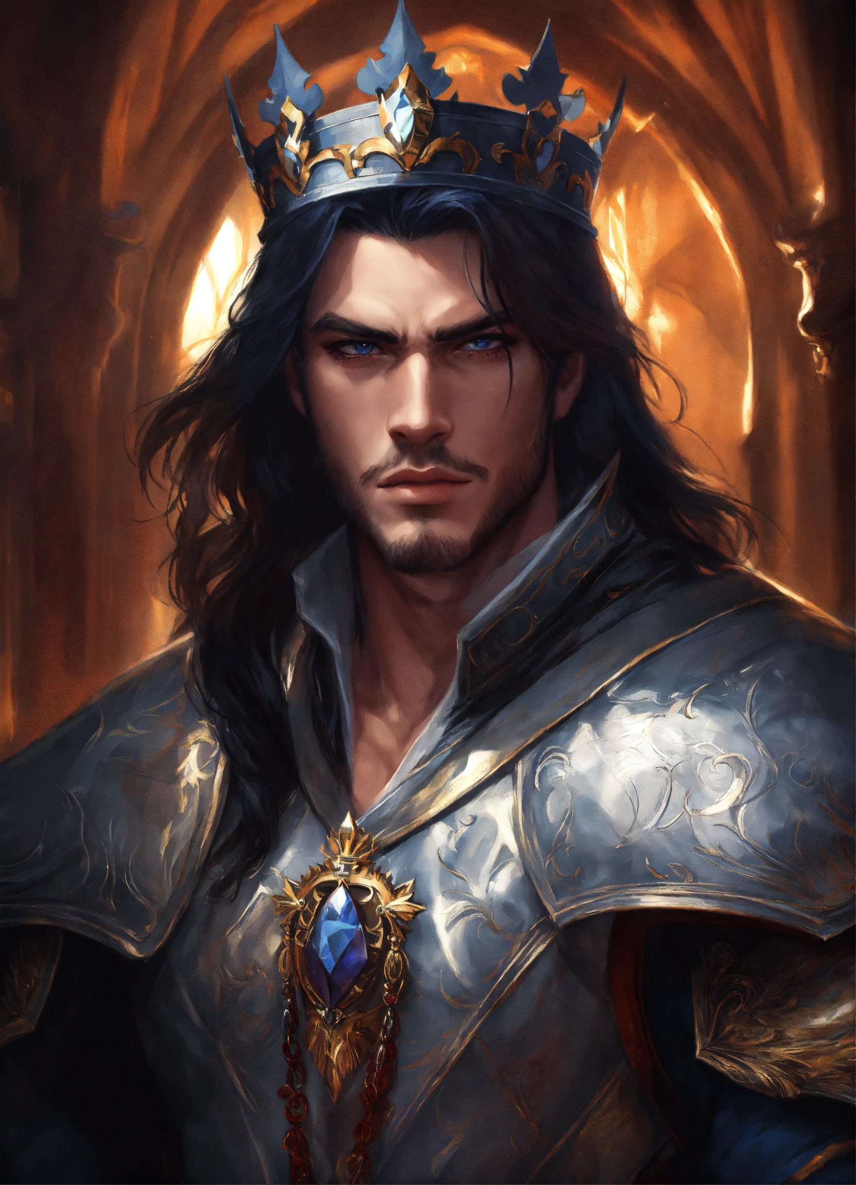 Lexica - Medieval fantasy, fierce, digital art, art by artgerm, Prince ...