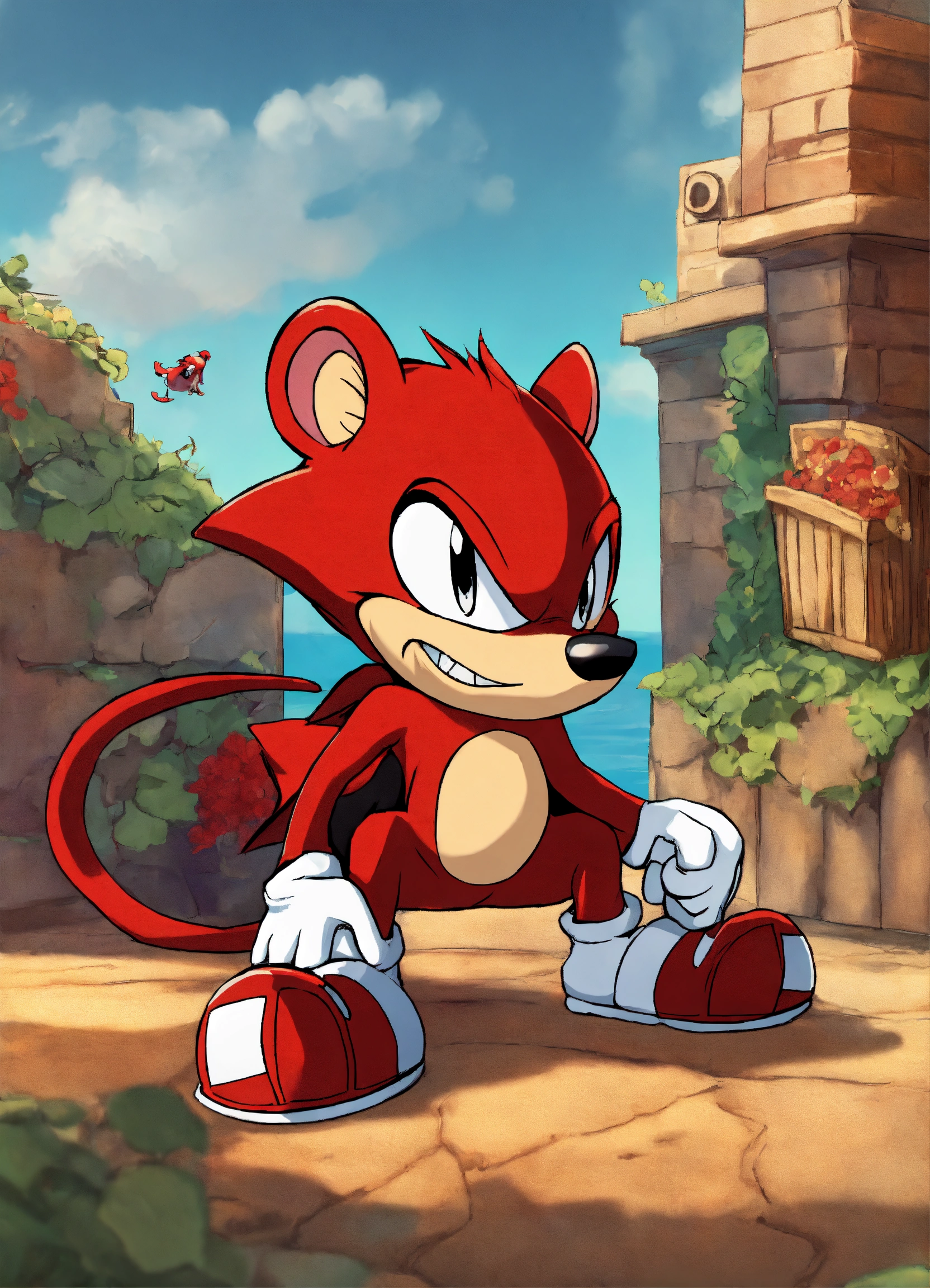 Lexica - Knuckles as a rat