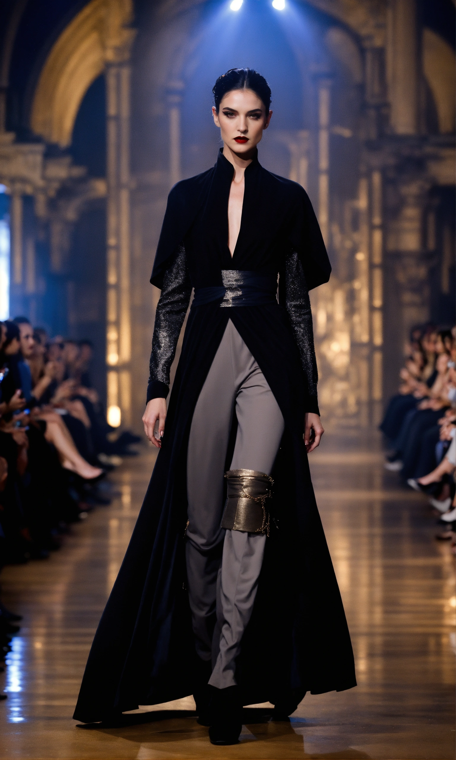 Lexica - Lothlorien androgynous royal vampire walking runway during ...
