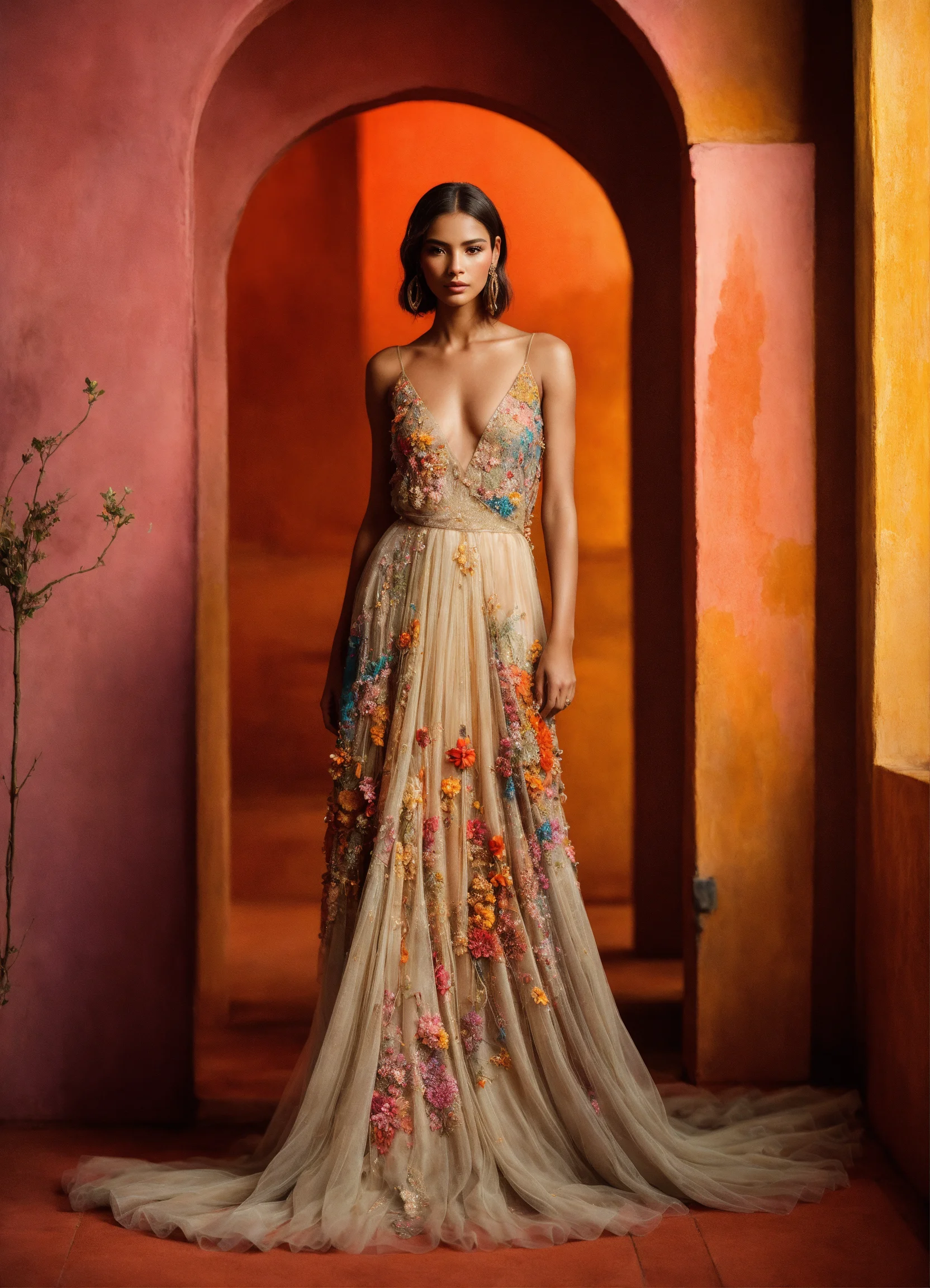 Lexica - The Hasselblad photo portrait of a beautiful and mysterious ...