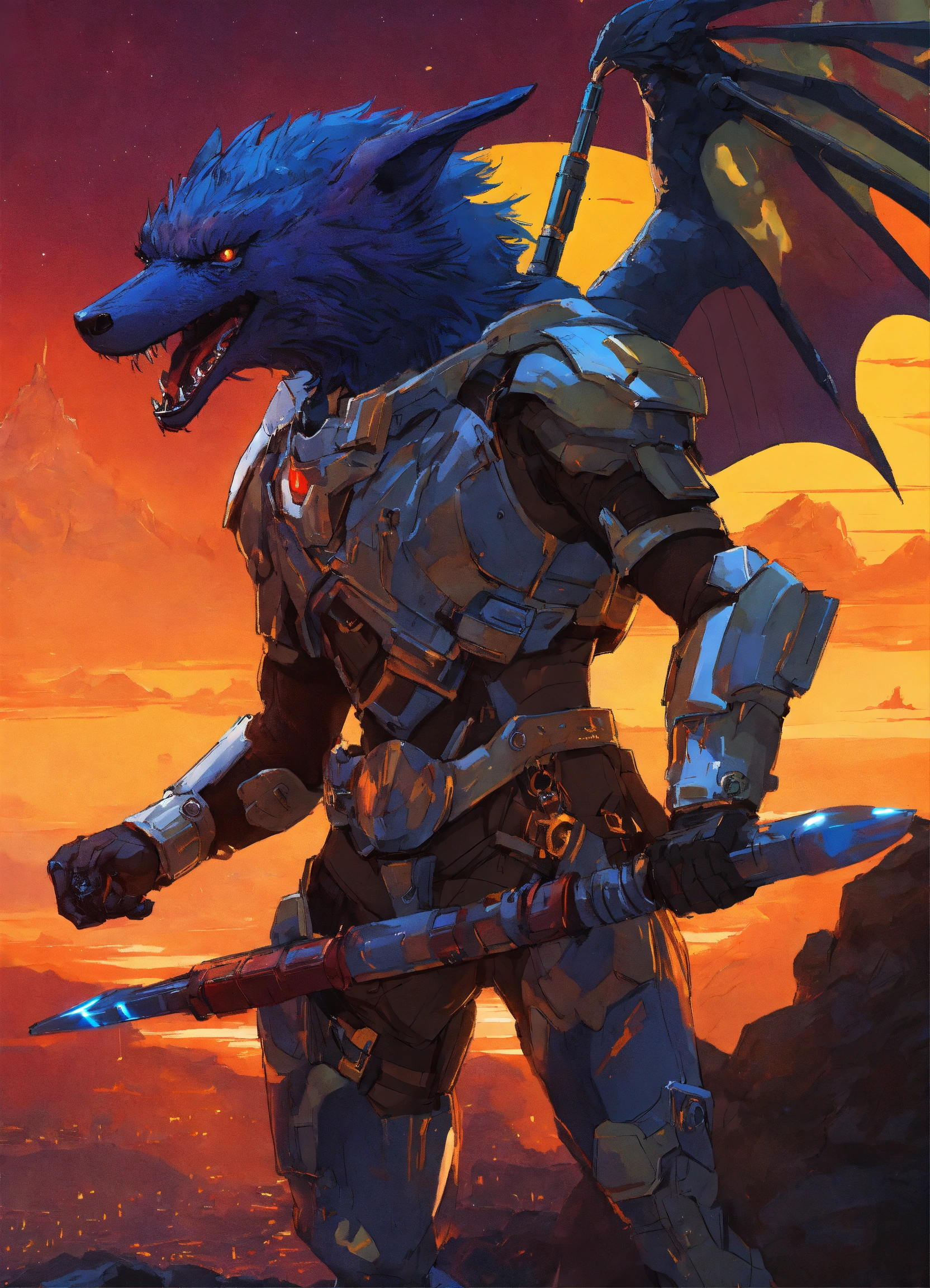 Lexica - Male and female werewolves\raven athletic cyborg men and women ...