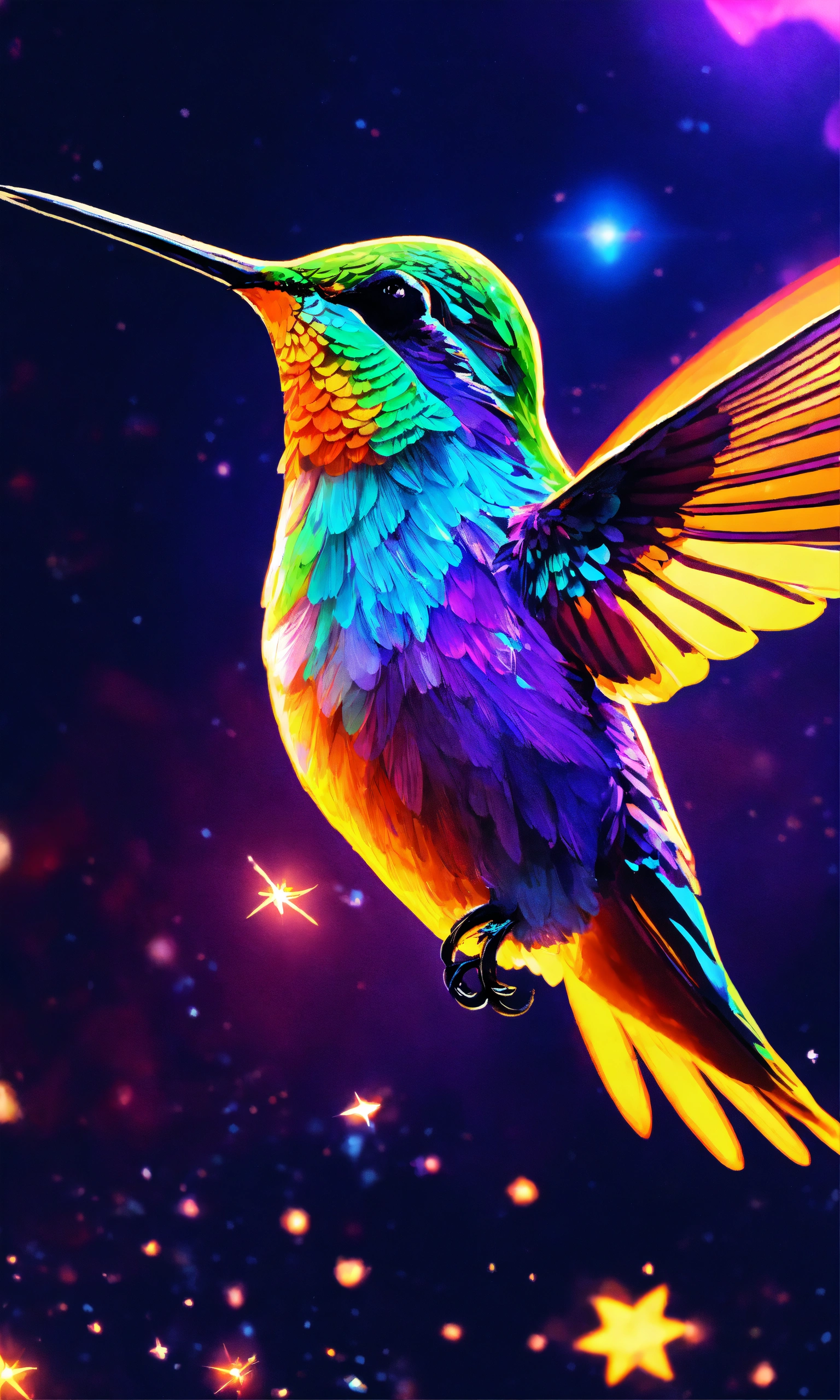 Lexica - Hummingbird, starry details, Starseed, Celestial esoterica ...