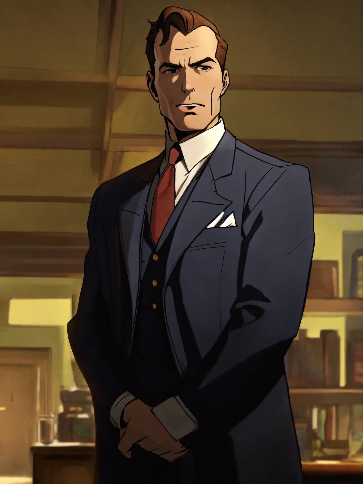 Lexica - Marvel animated in action edwin jarvis