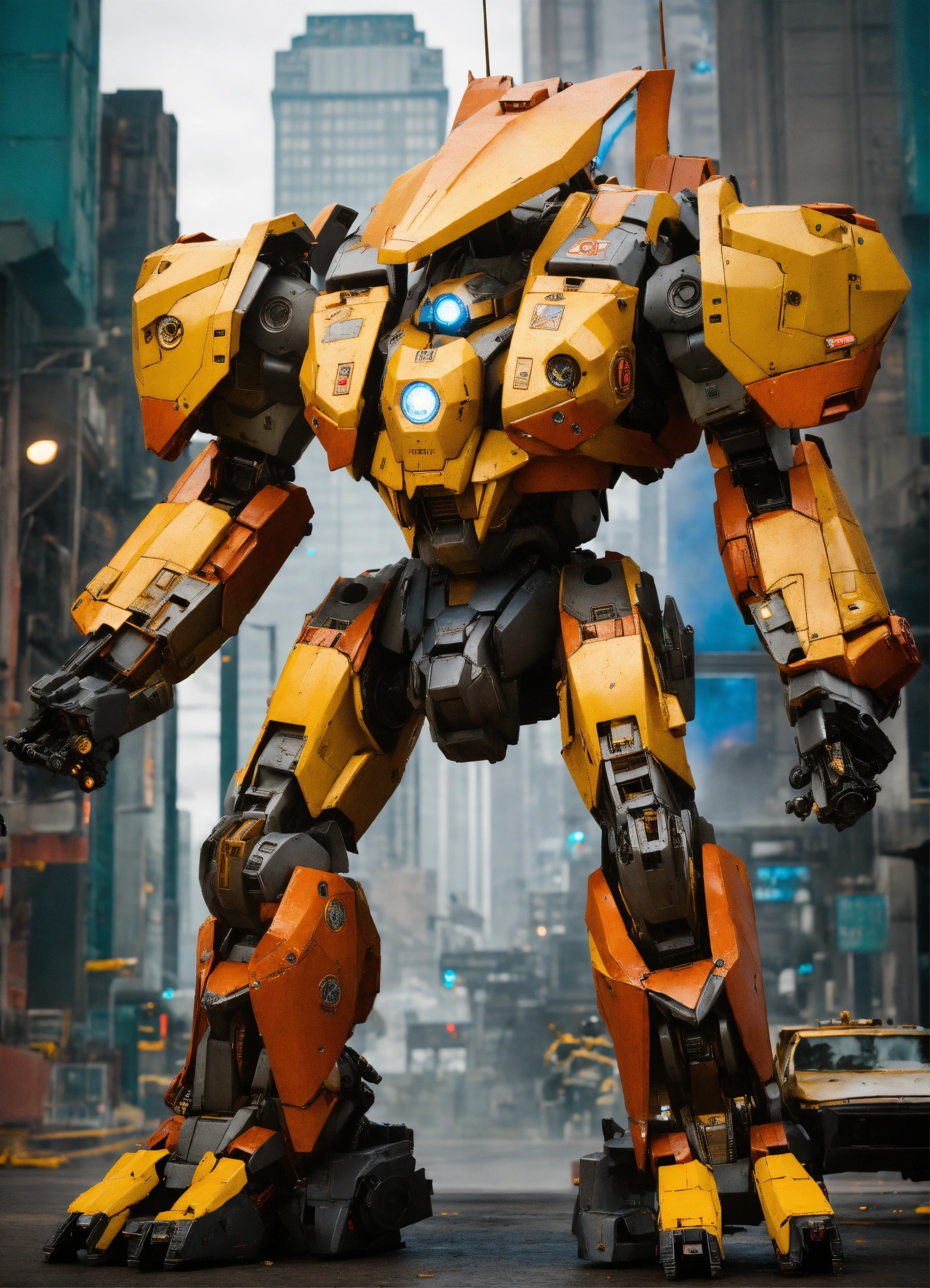 Lexica - Pacific Rim gyps Danger battle mech