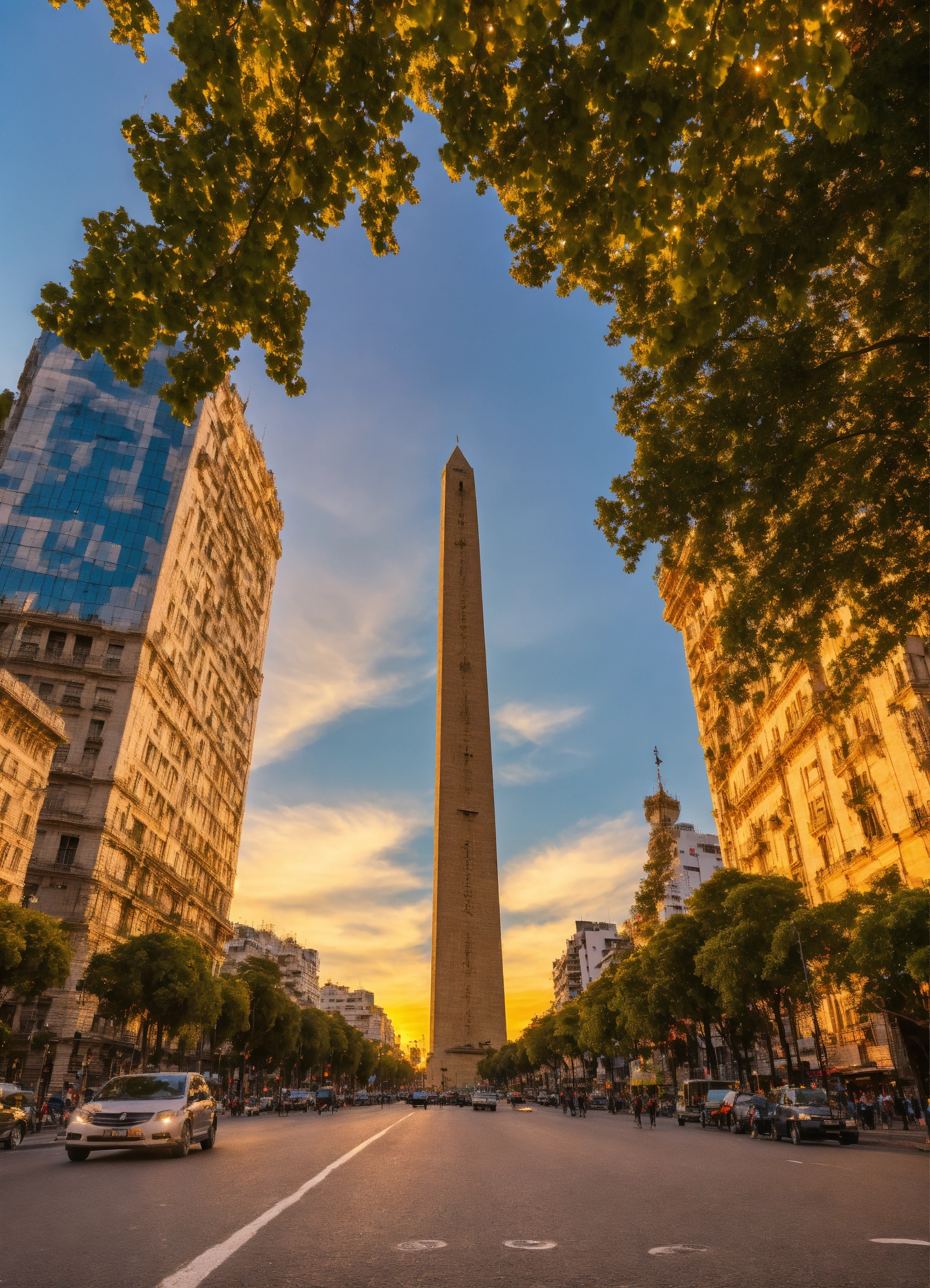 Lexica - Ojo humano gigante en el cielo, sobre la avenida 9 de julio en ...