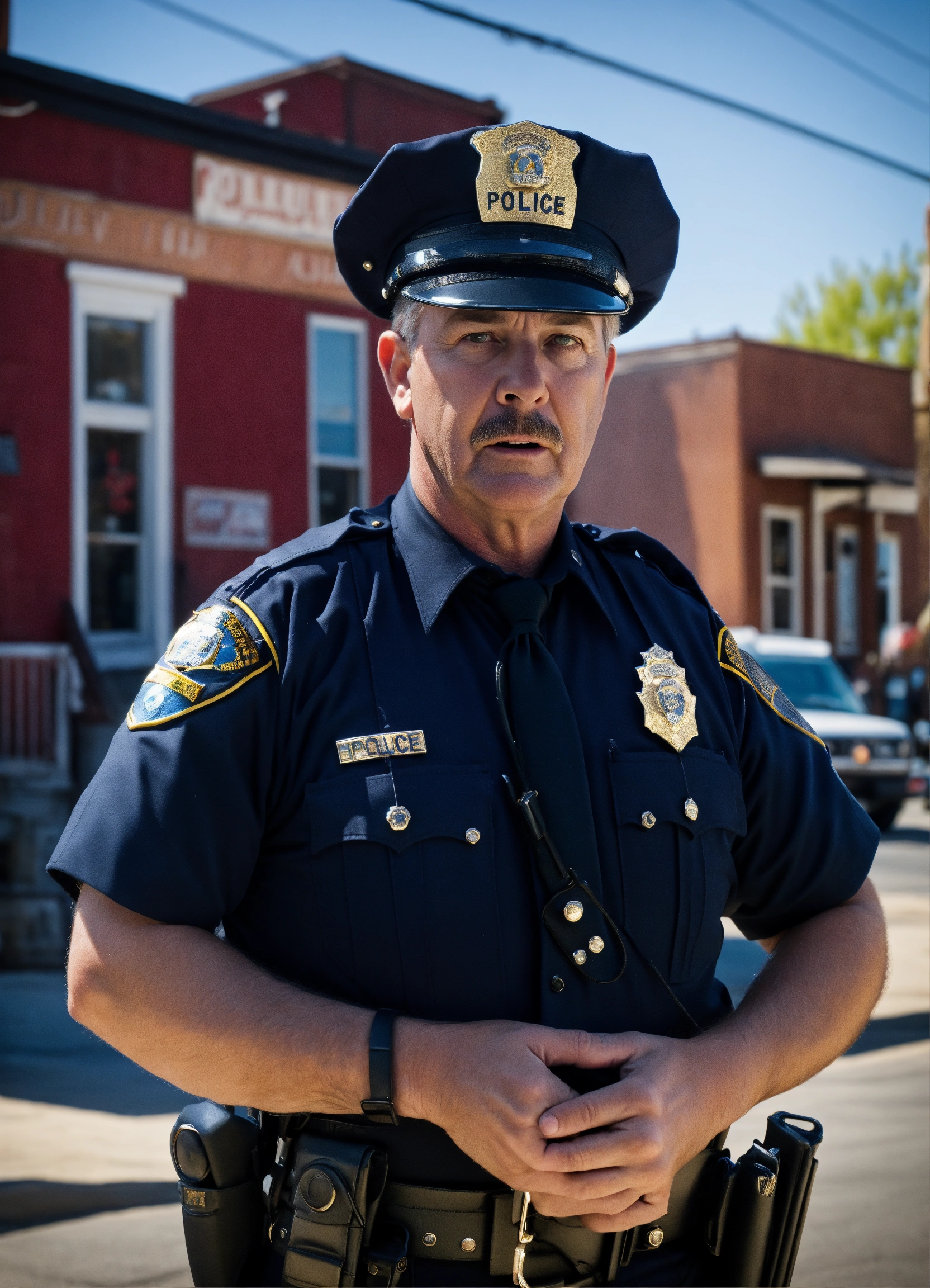 Lexica - Scared RANDOM unique expressive old SMALL-TOWN COP REALISTIC ...