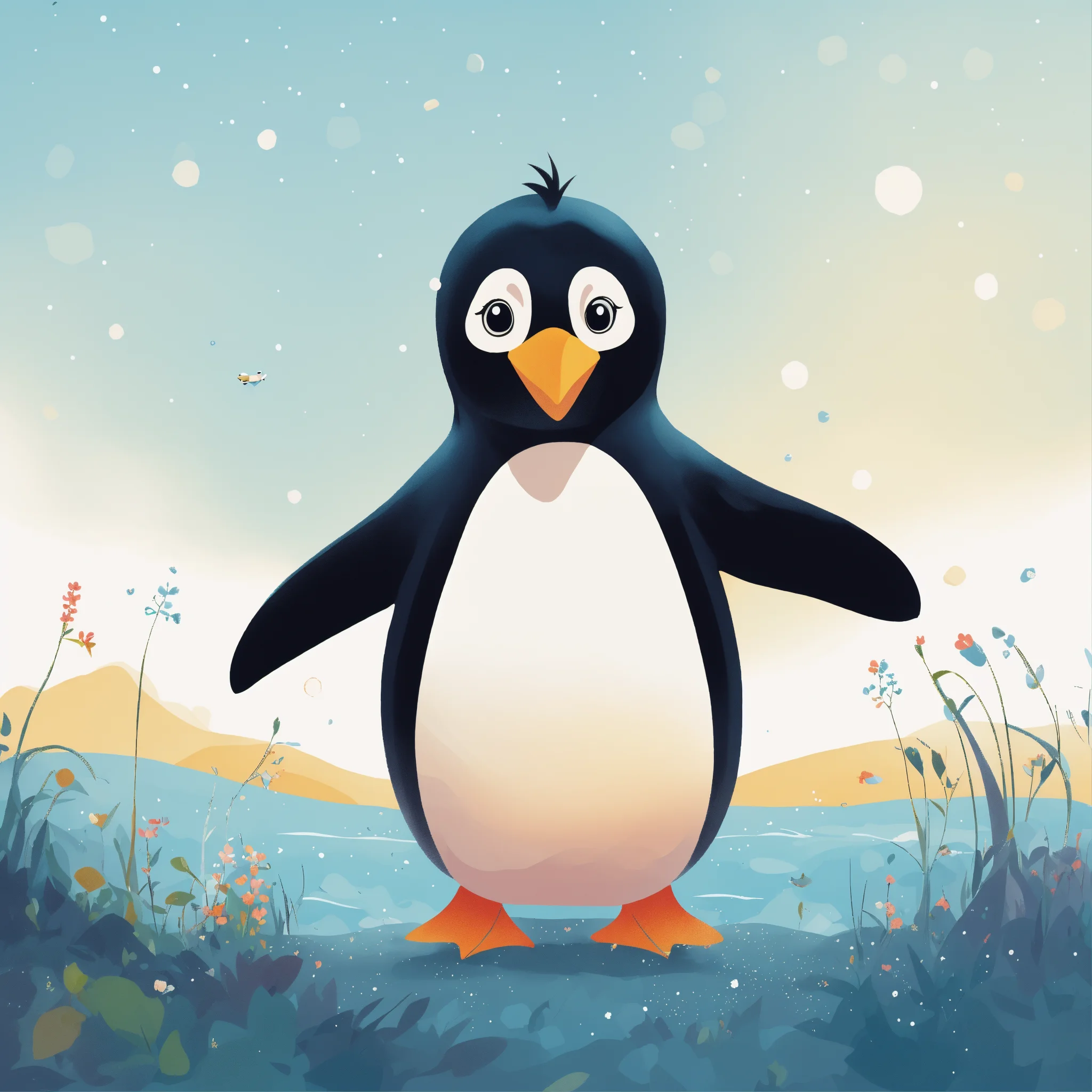 Lexica - A Smile Penguin, Illustrate By Duncan Beedie Children Book ...