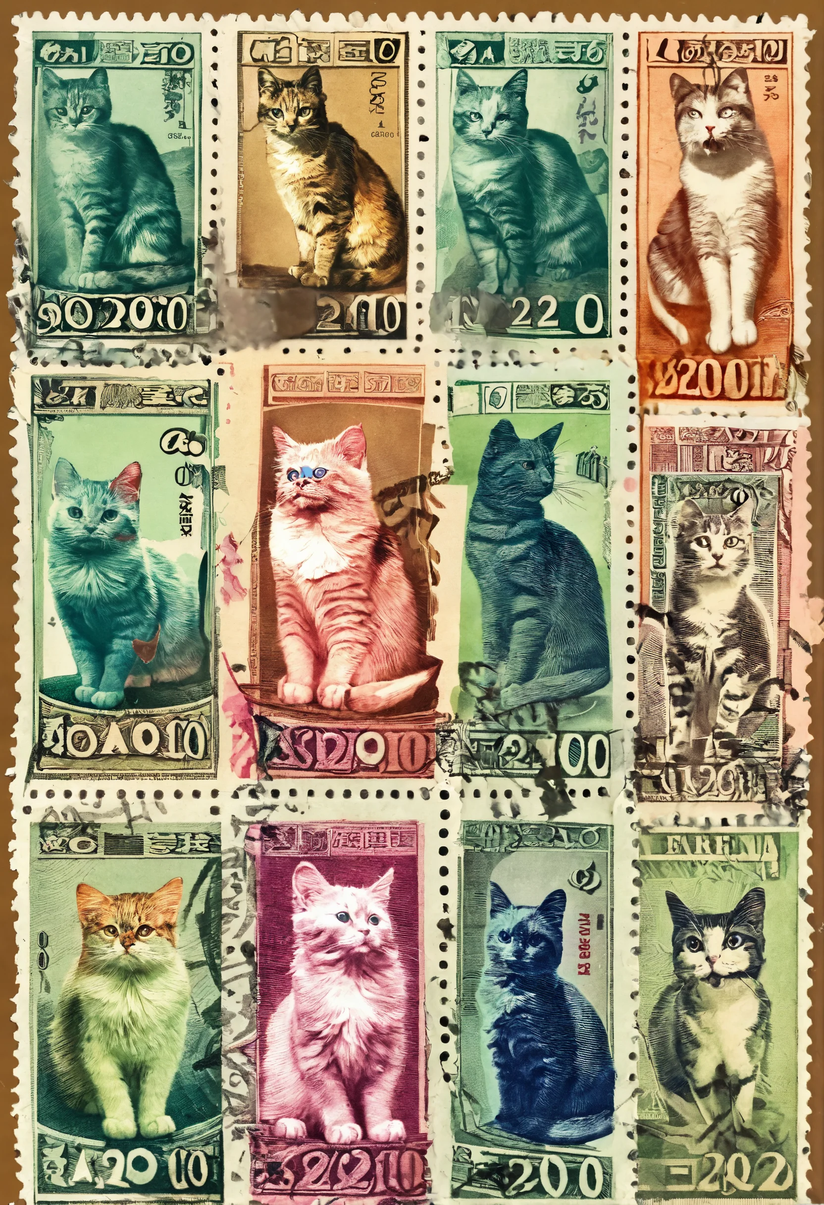 Lexica - Котомарки купюра номиналон 20 котомарок хроматик