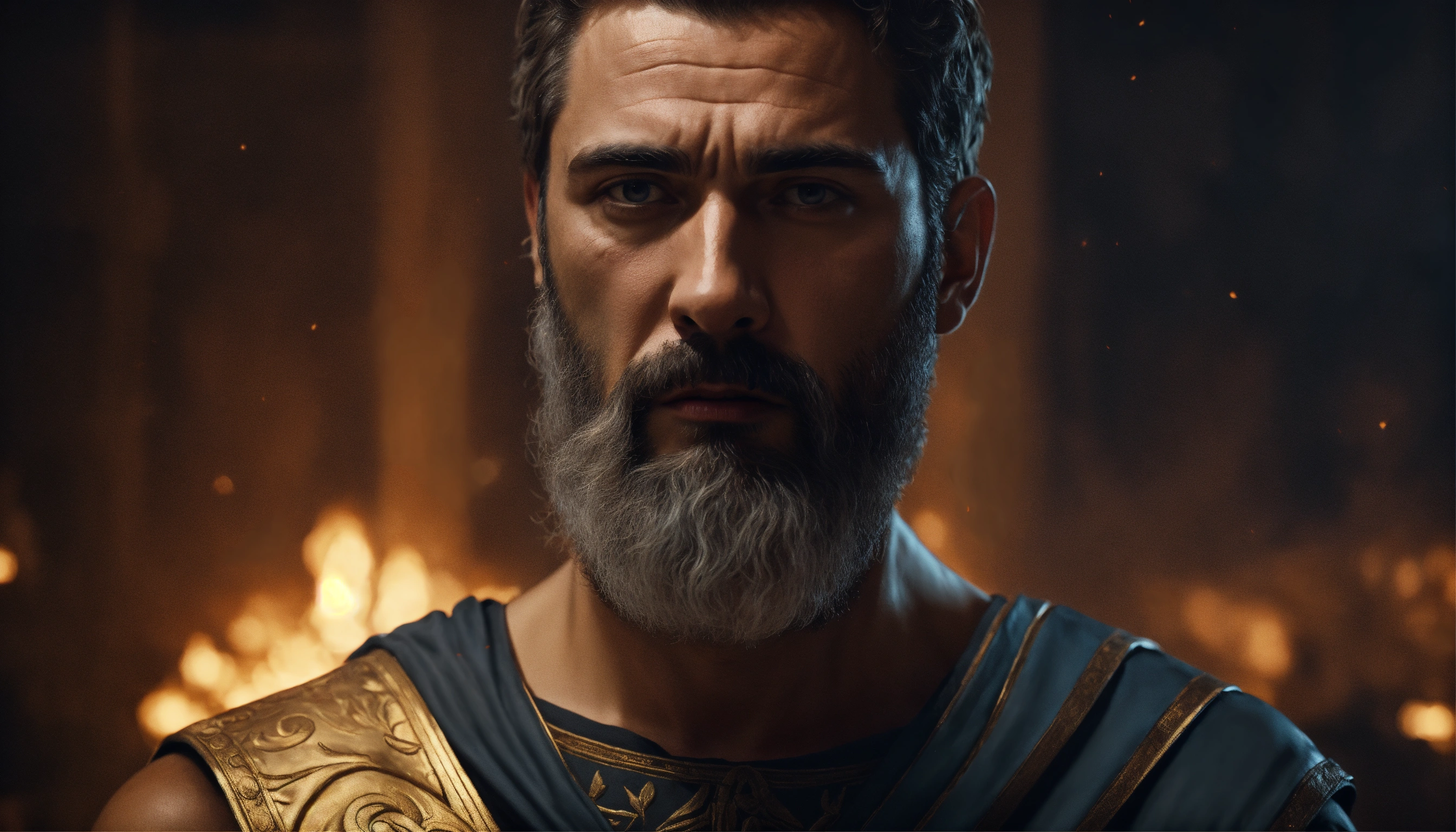 Lexica - Stoic Greek Man, Serene Expression, Artwork, Insanely Well ...