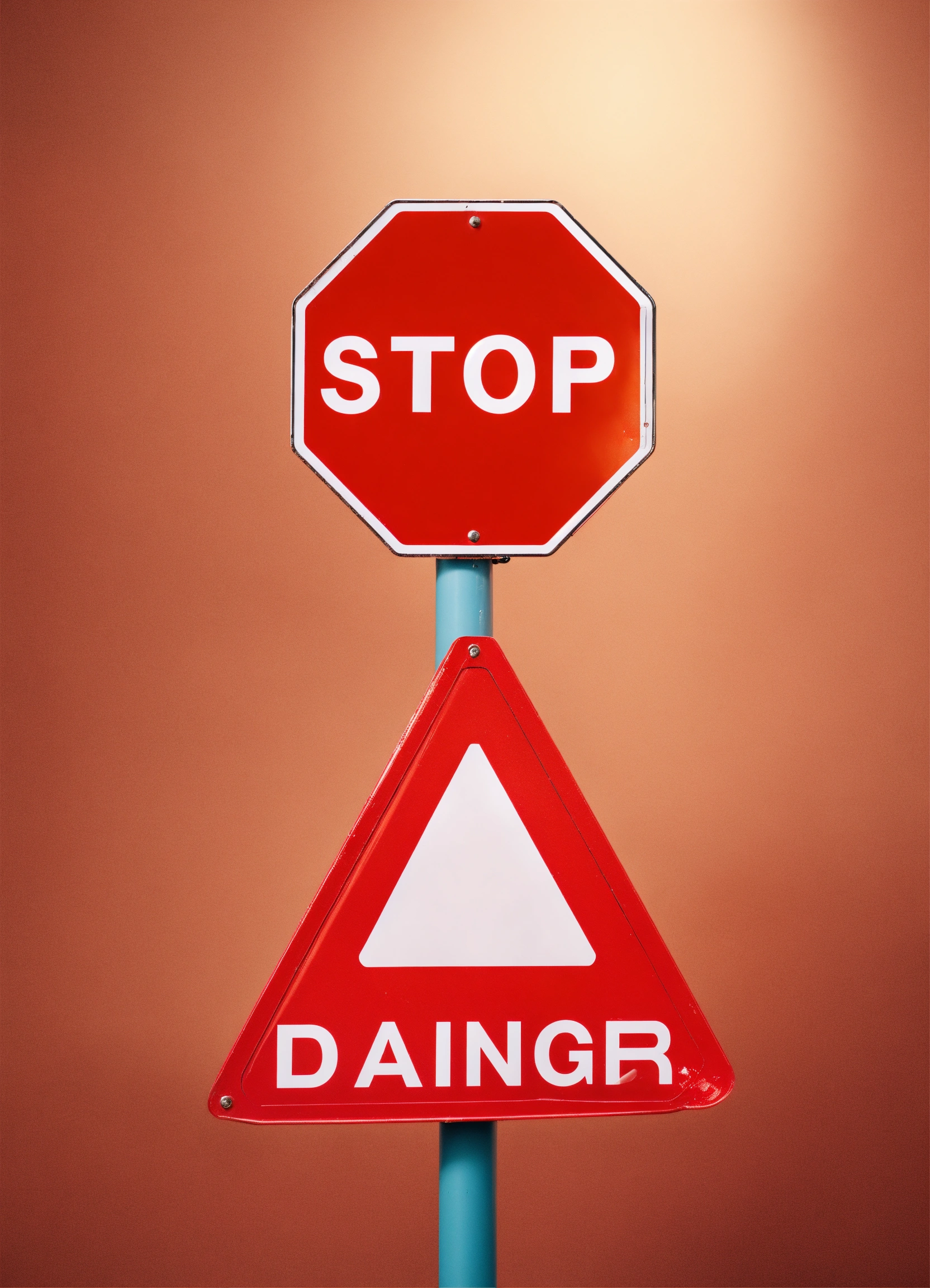 Lexica - Objects suspended in the air danger sign, stop sign, traffic ...