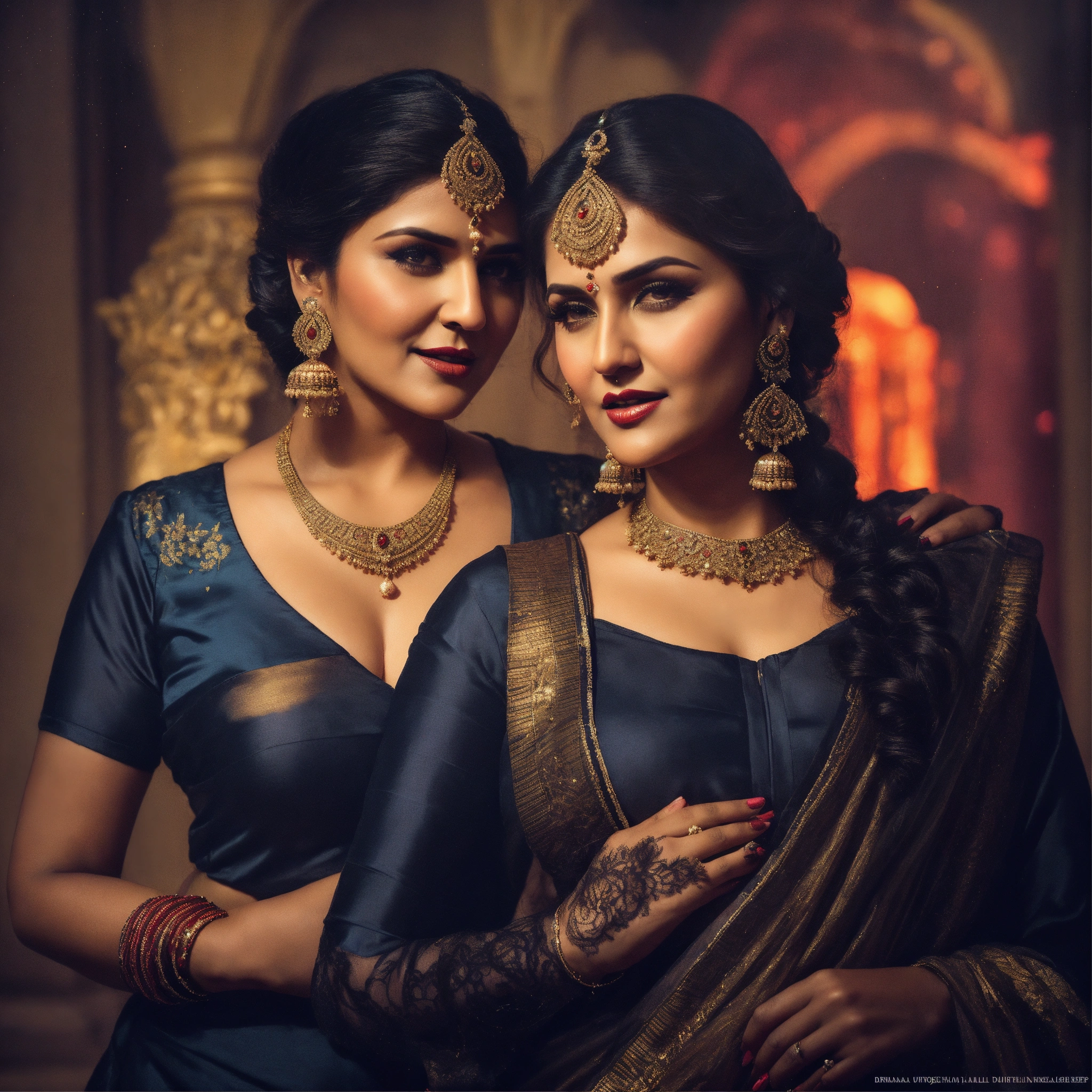 Lexica - Realistic gothic digital photography women portrait romancing ...