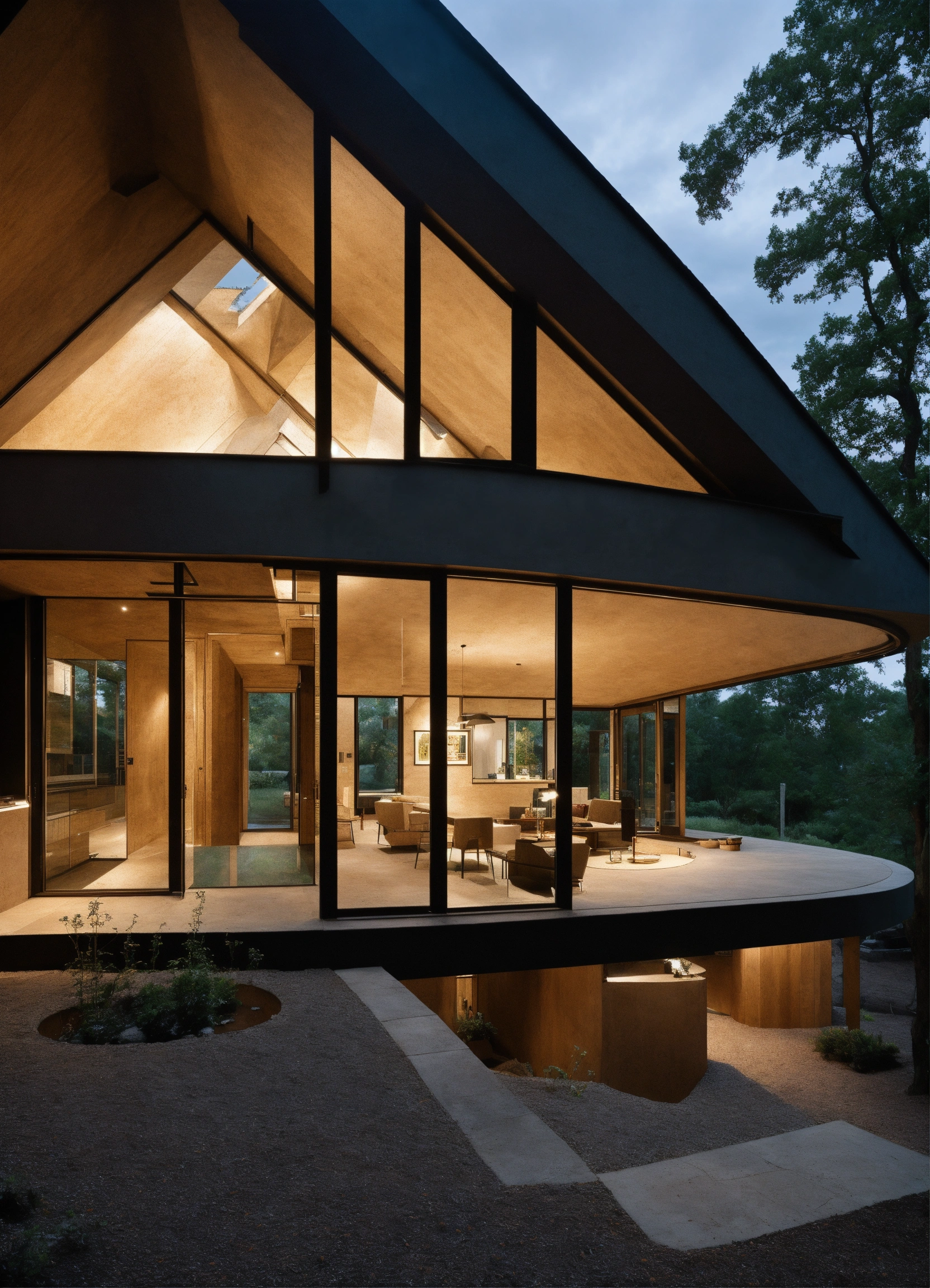 Lexica - A house that is like a clock that is very interesting as if it ...