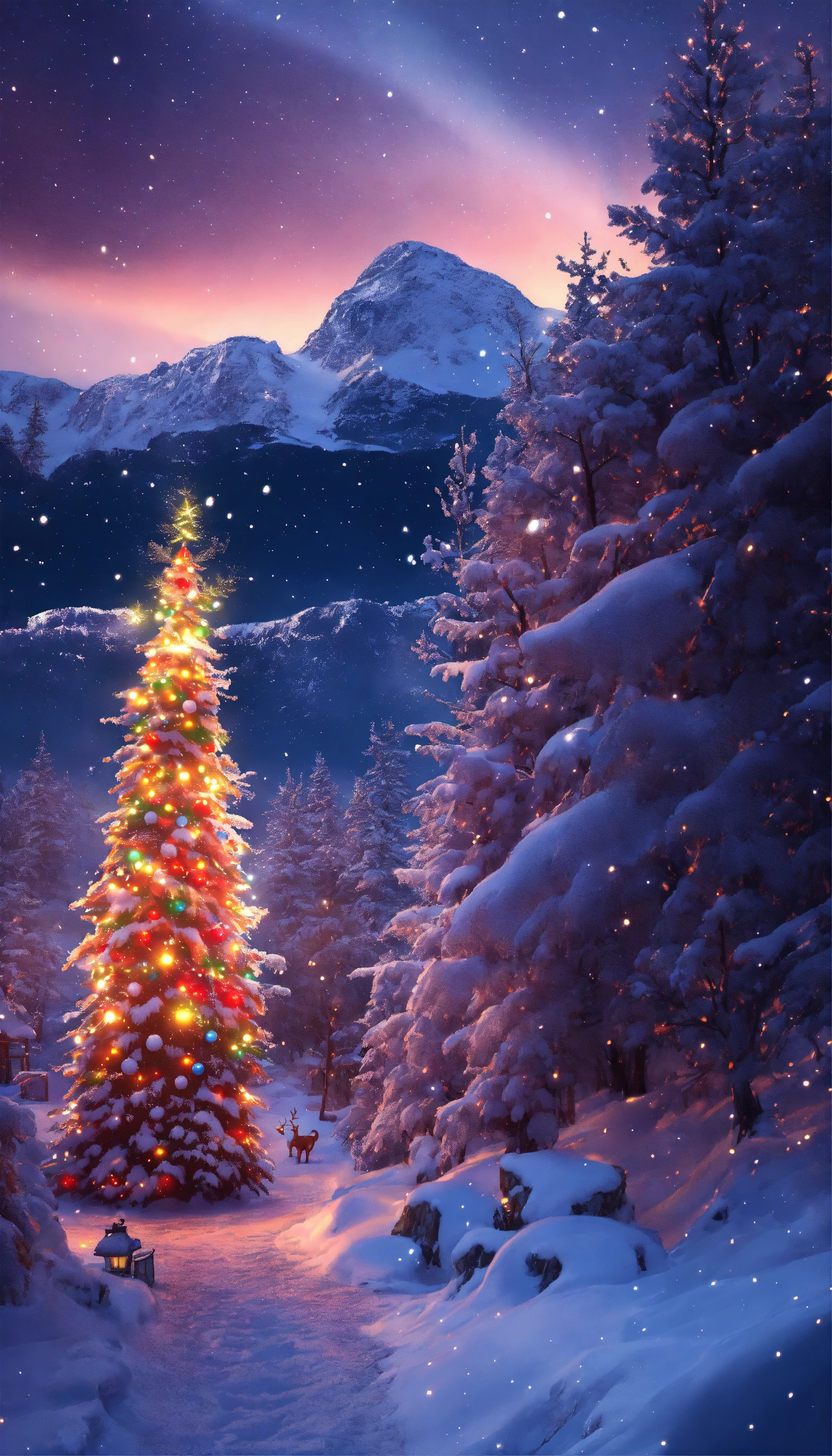 Lexica - Christmas day, beautifull time, christmas climate, snow ...