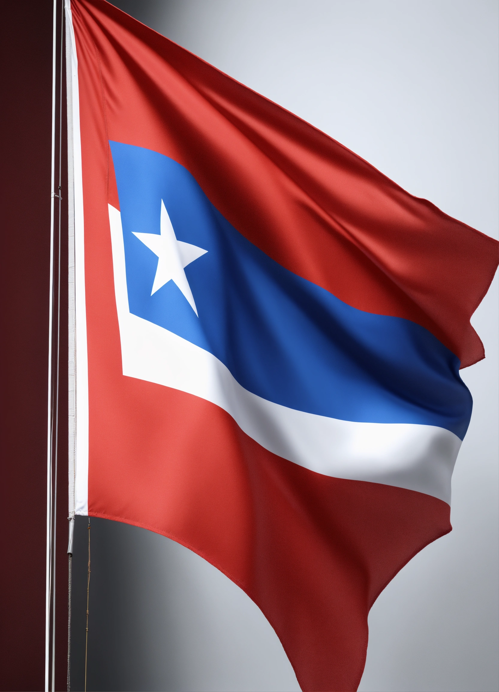 Lexica - Generate the flag of Puerto Rico with a plain white background ...