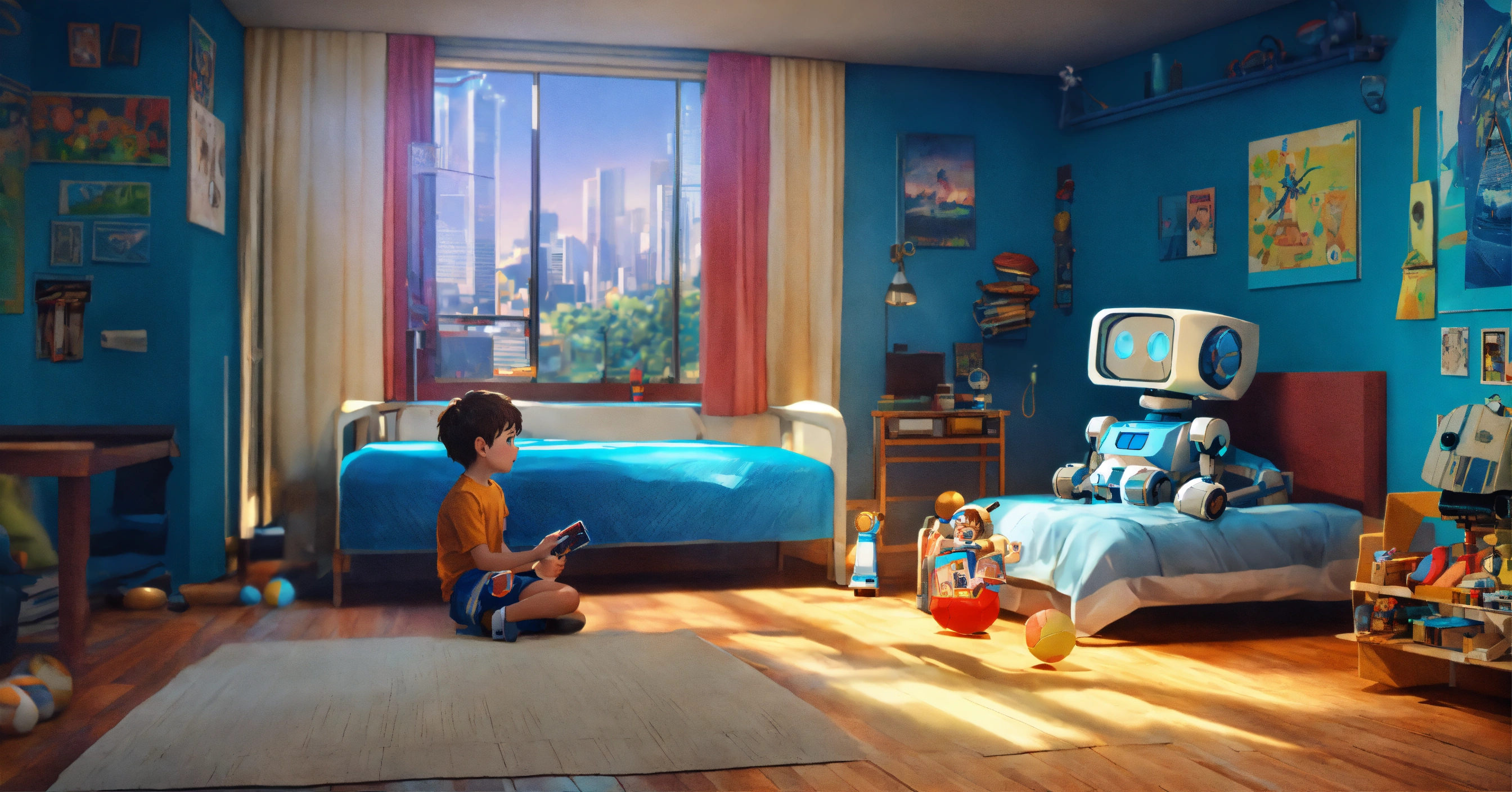 Lexica - Create a 4k concept art for a 3D animatic movie poster. The ...