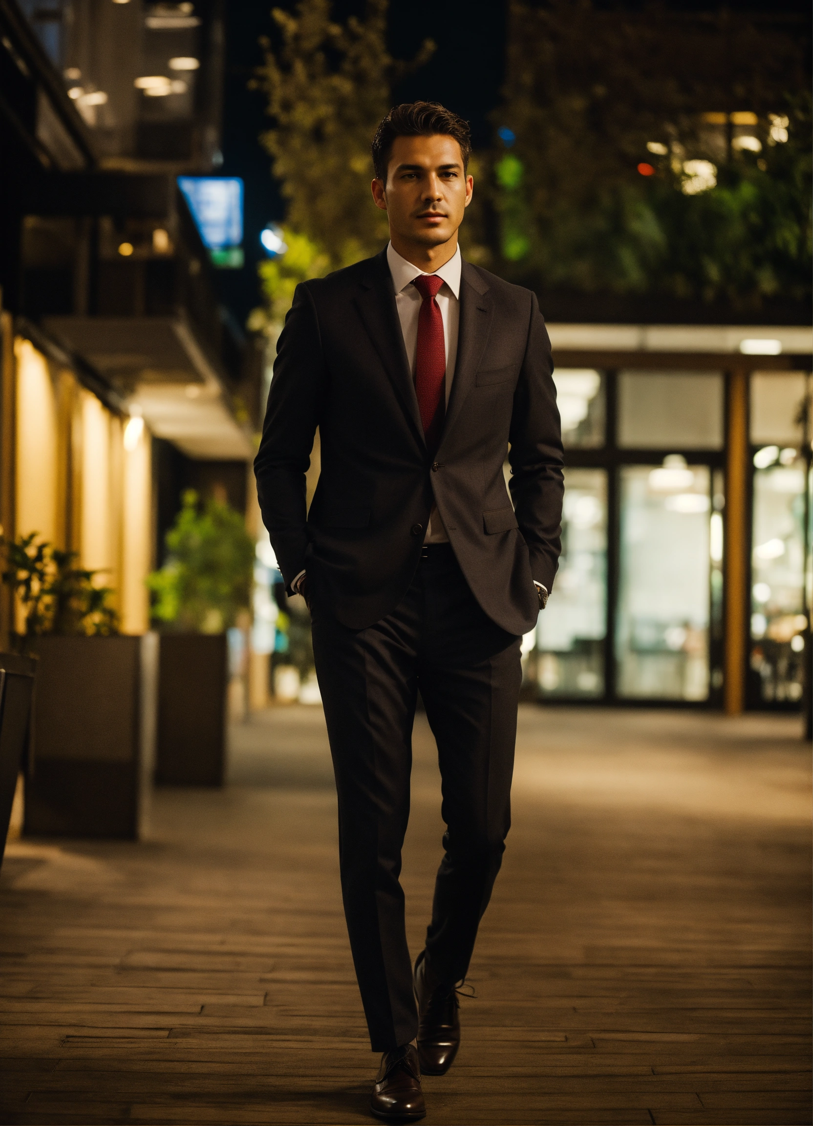 Lexica - Man wearing a business suit