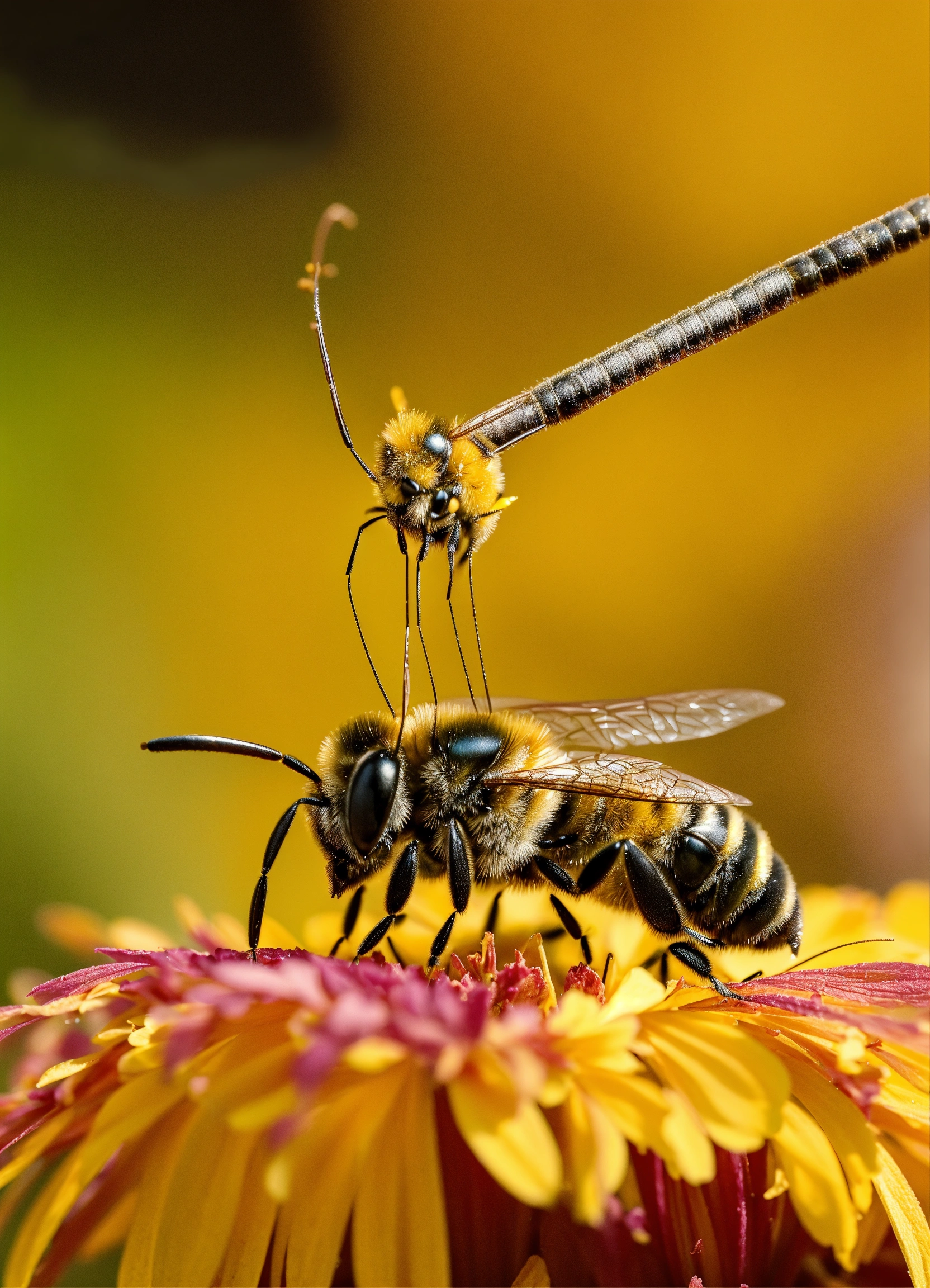 Lexica - A macroscopic look at a bee stinger vs a needle.
