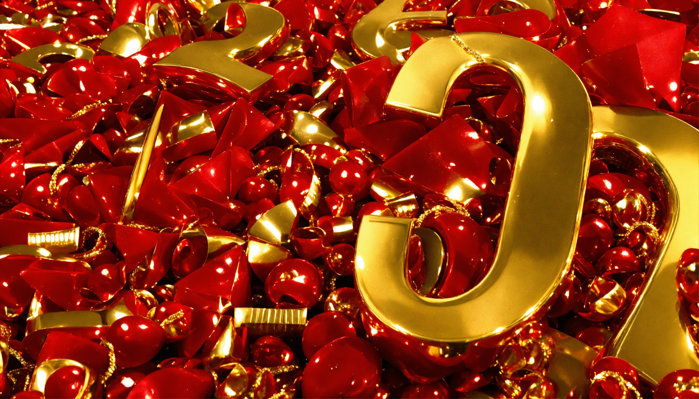Lexica - Red gold numbers