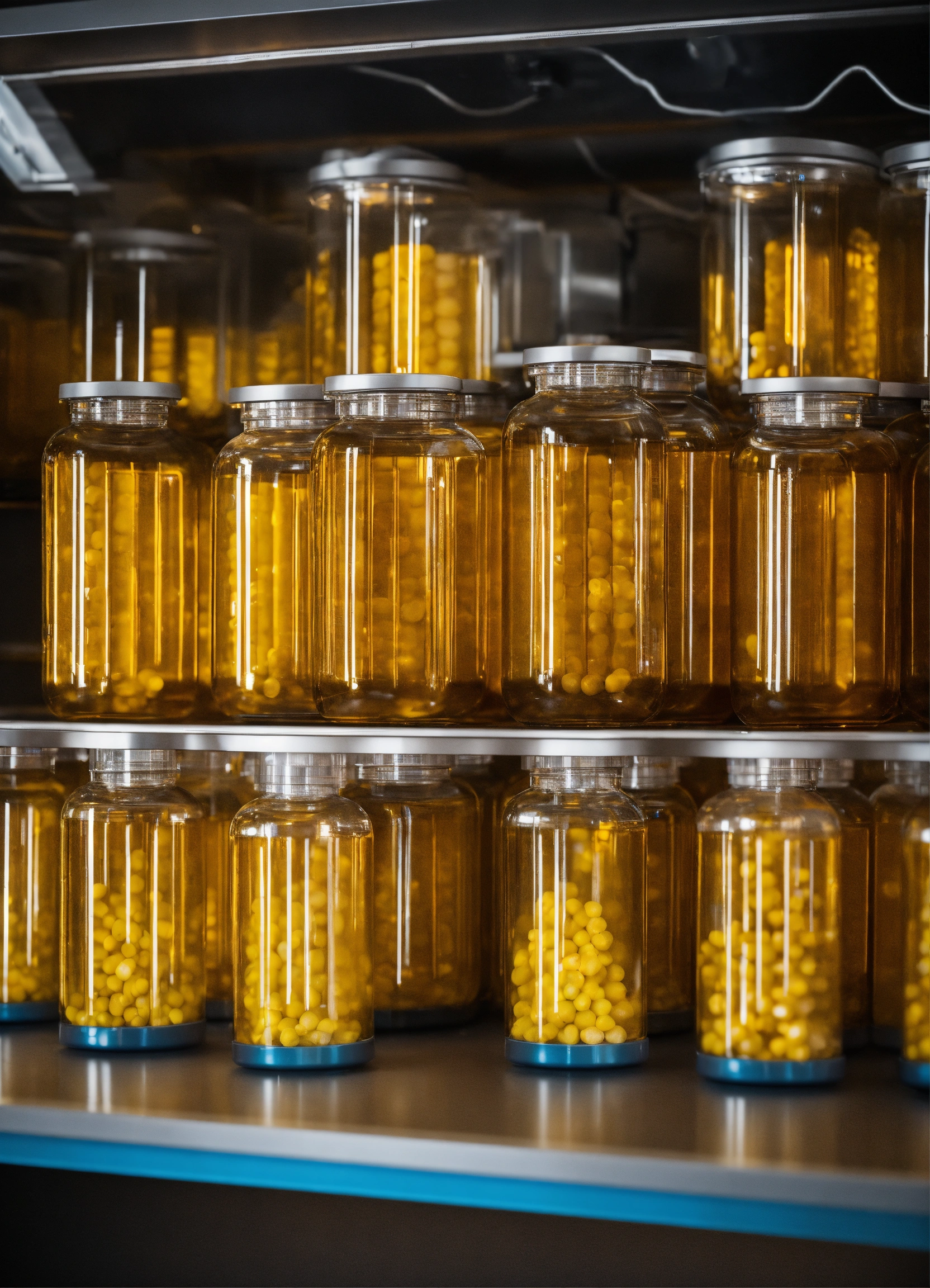 Lexica - Cryonics capsules, empty and full futuristic containers, glass ...
