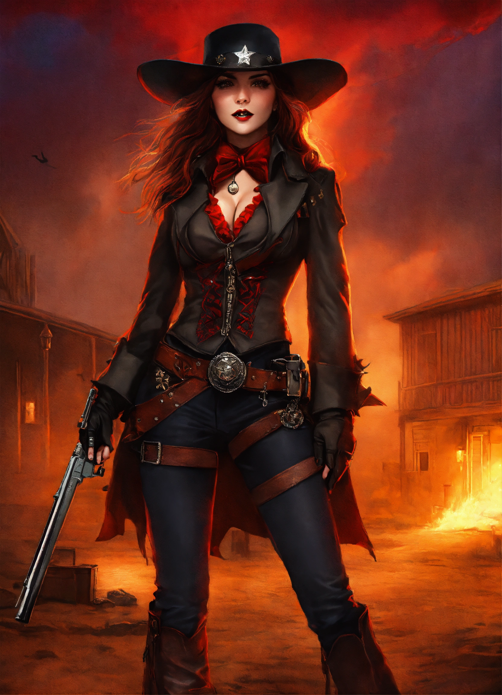 Lexica - Wild west female vampire texas ranger