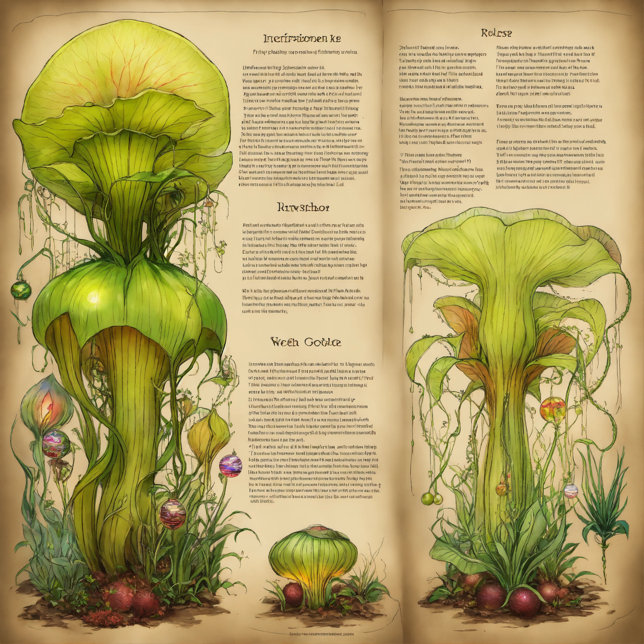 Lexica - Information sheet with different FANTASY, FANTASY, FANTASY ...