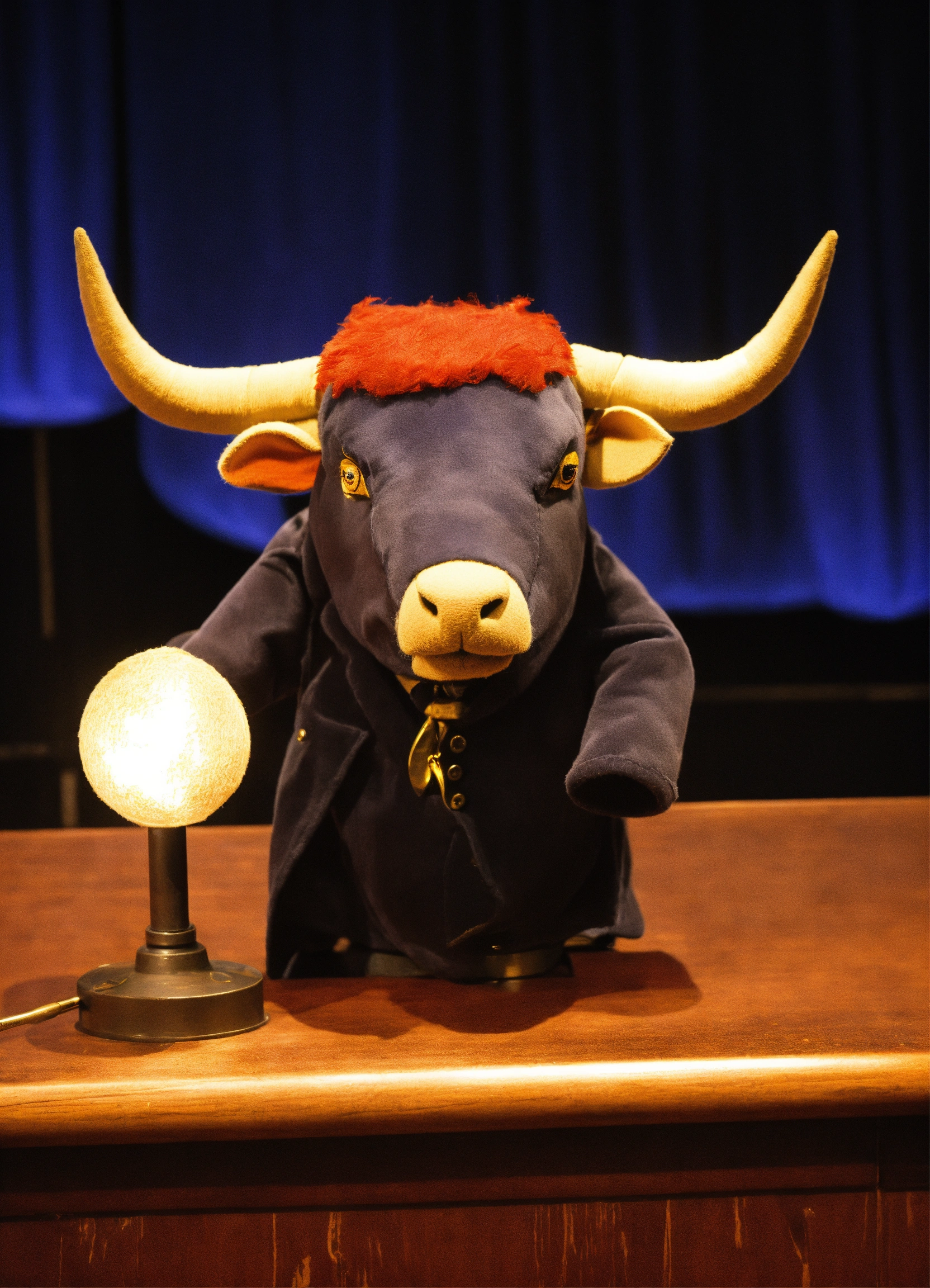 Lexica - Richard Moll Night Court Bull Puppet
