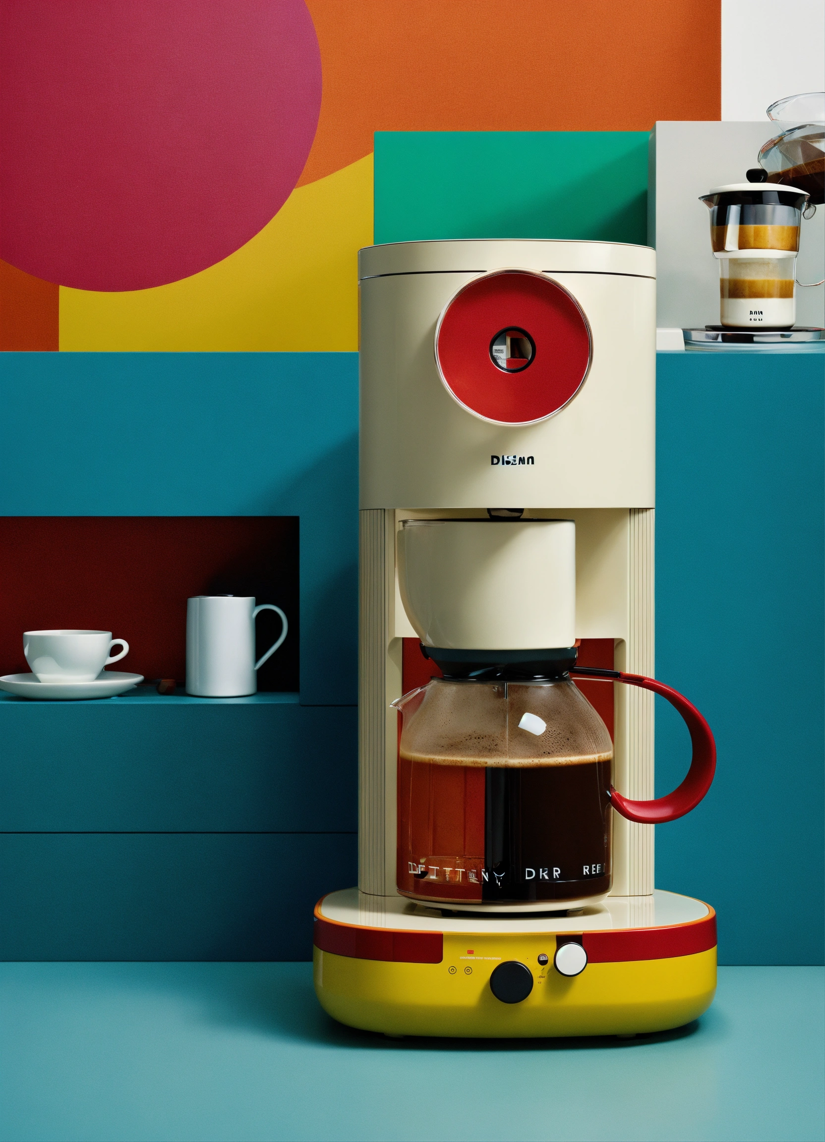 Lexica - A surreal coffee maker designed by Dieter Rams. Product