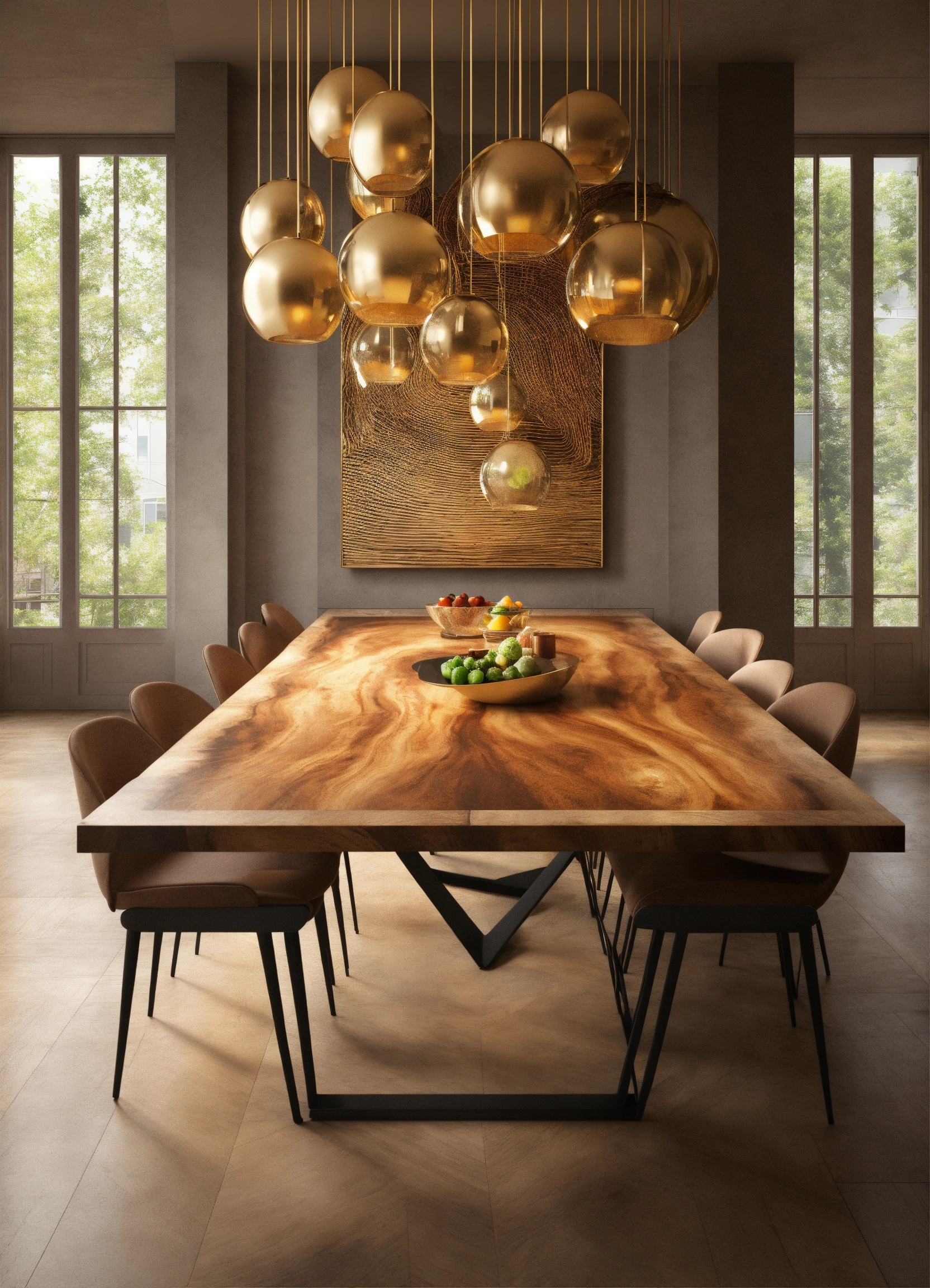 Lexica - Big design tAble for dining 3d art