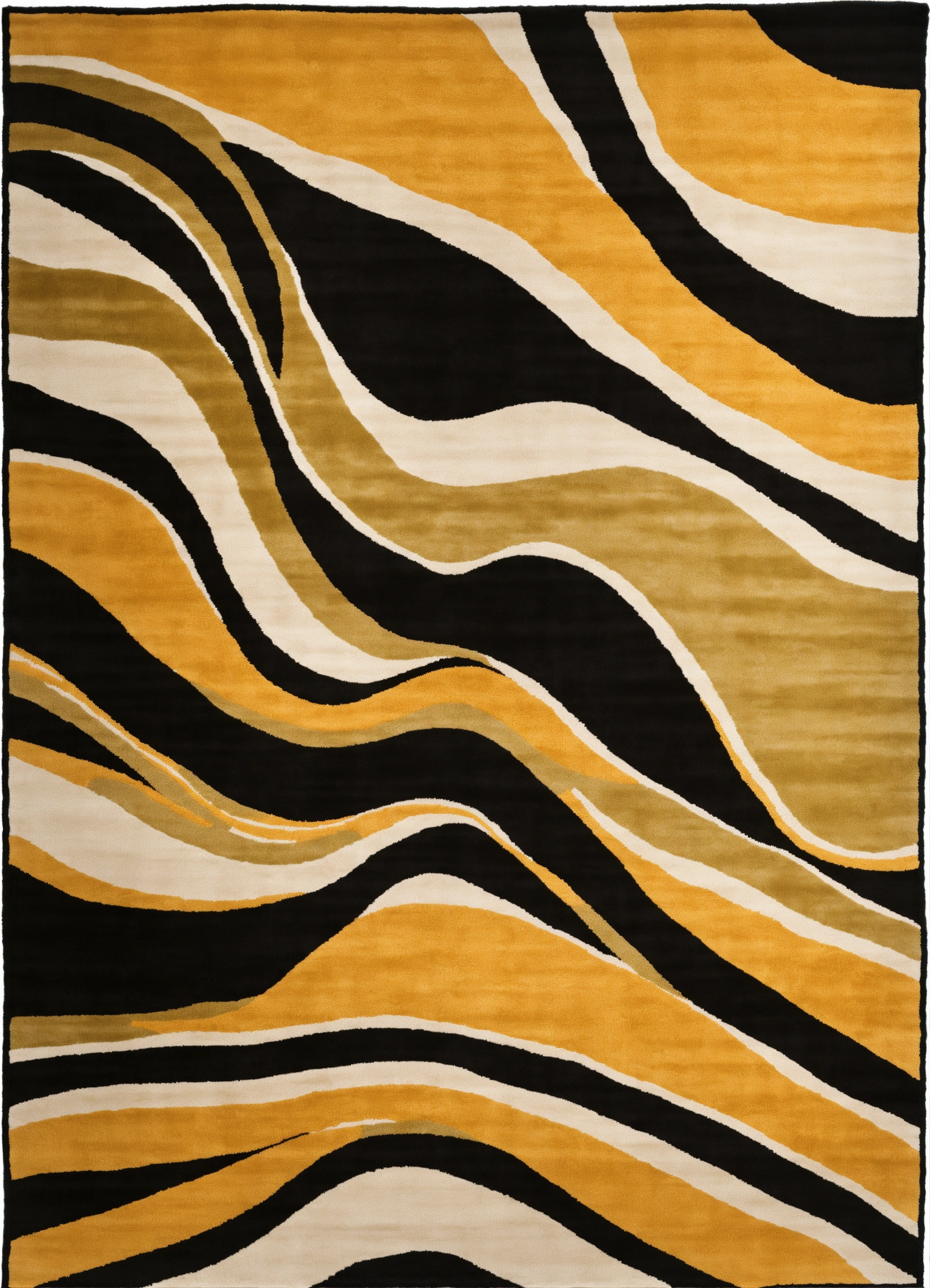 Lexica - A rug with a wavy patter inspired in Copacabana sidewalks a ...