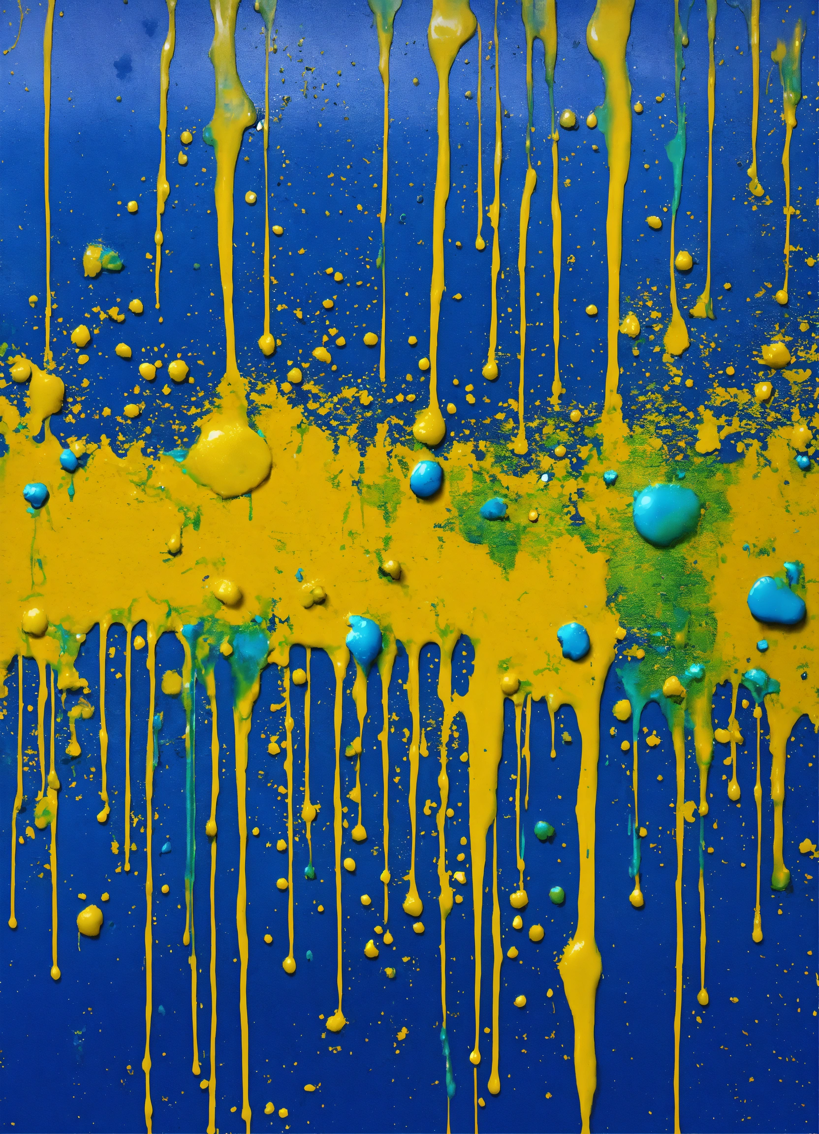 Lexica - Spattered paint.BLUE
