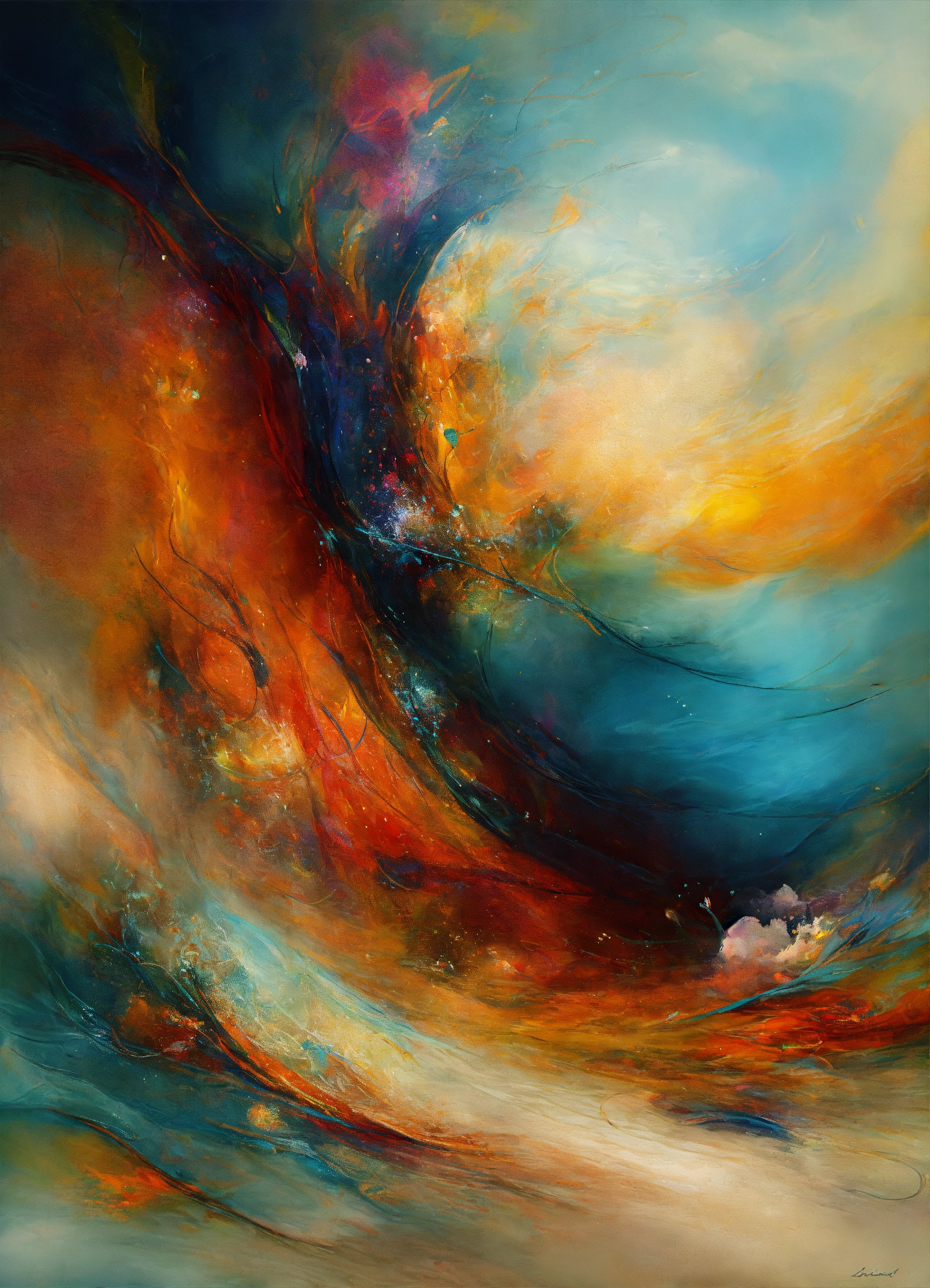 Lexica - Abstract art. Lucid dreams.