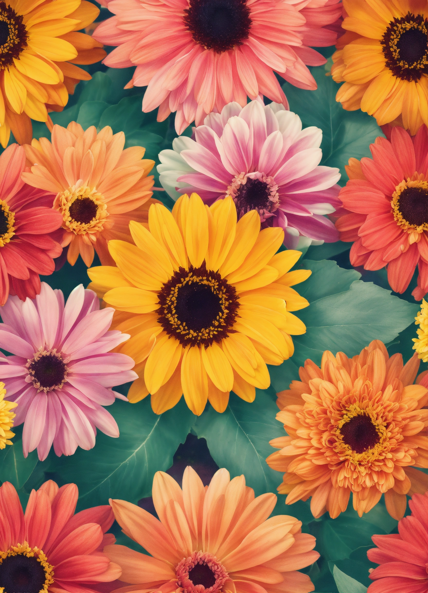 Lexica - Create a beautiful and seamless floral background for your ...