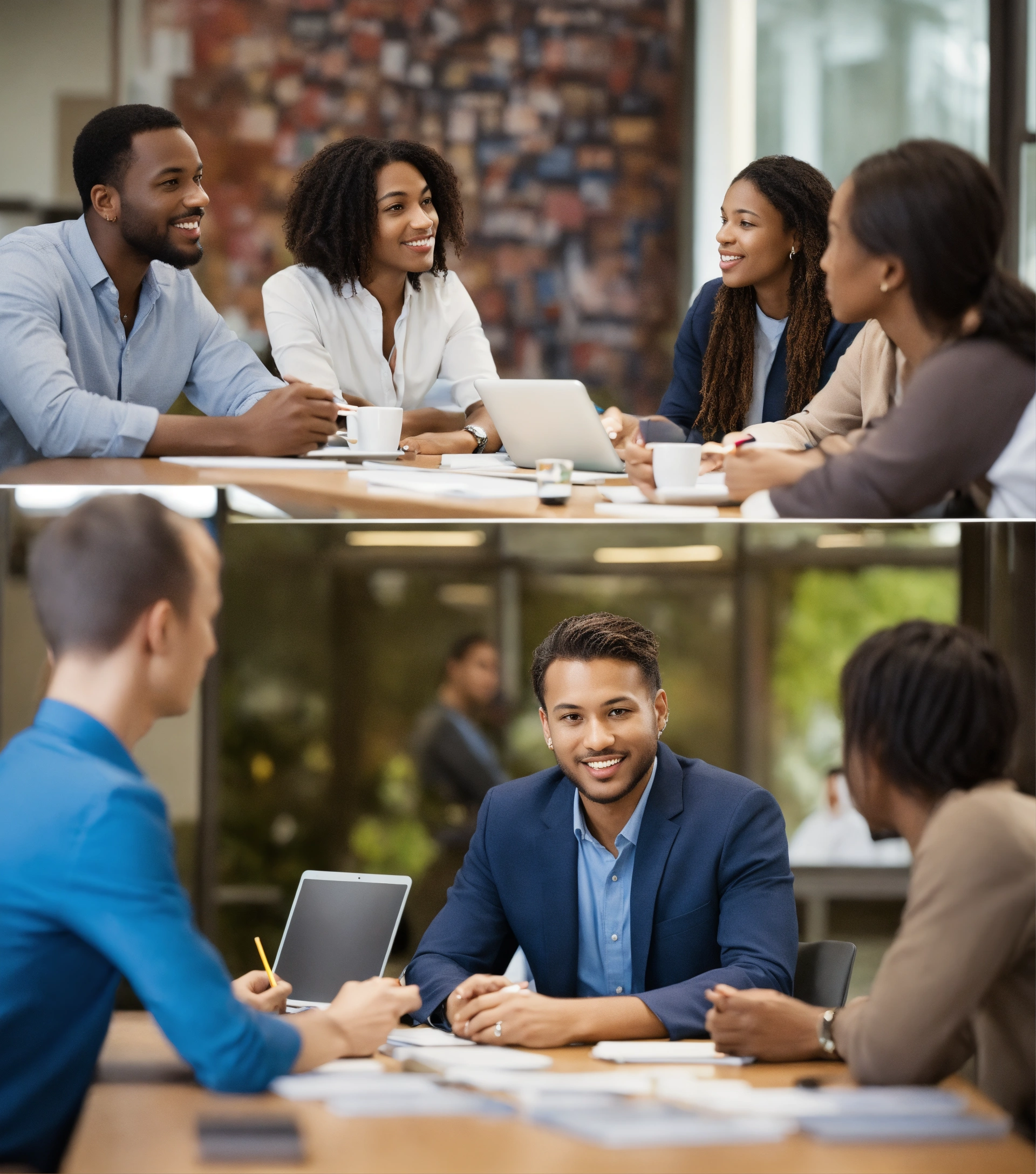 Lexica - Images of forward-thinking group discussions.