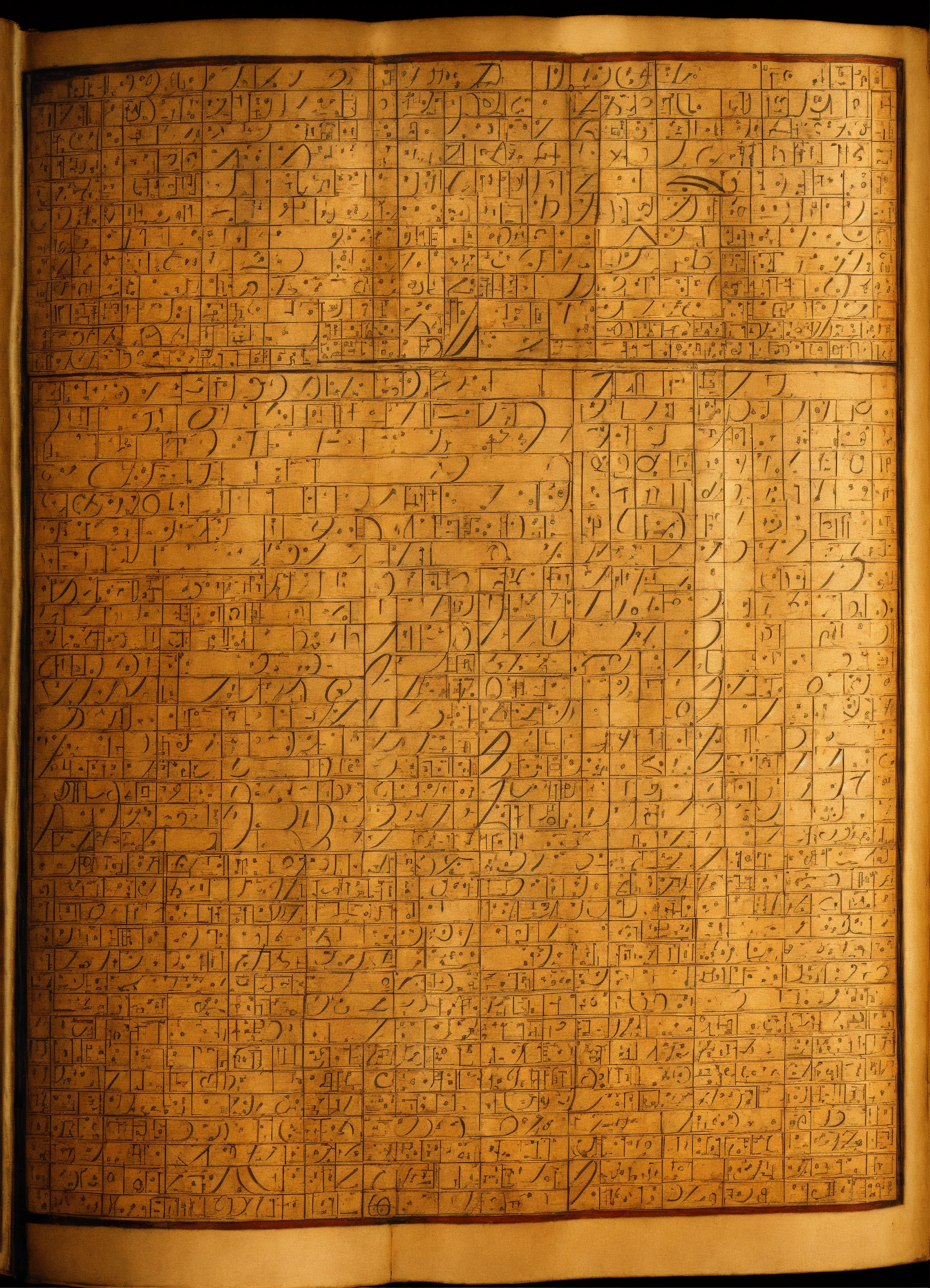 Lexica - Medievial gnosis like picture of hebrew alphabet micked with ...