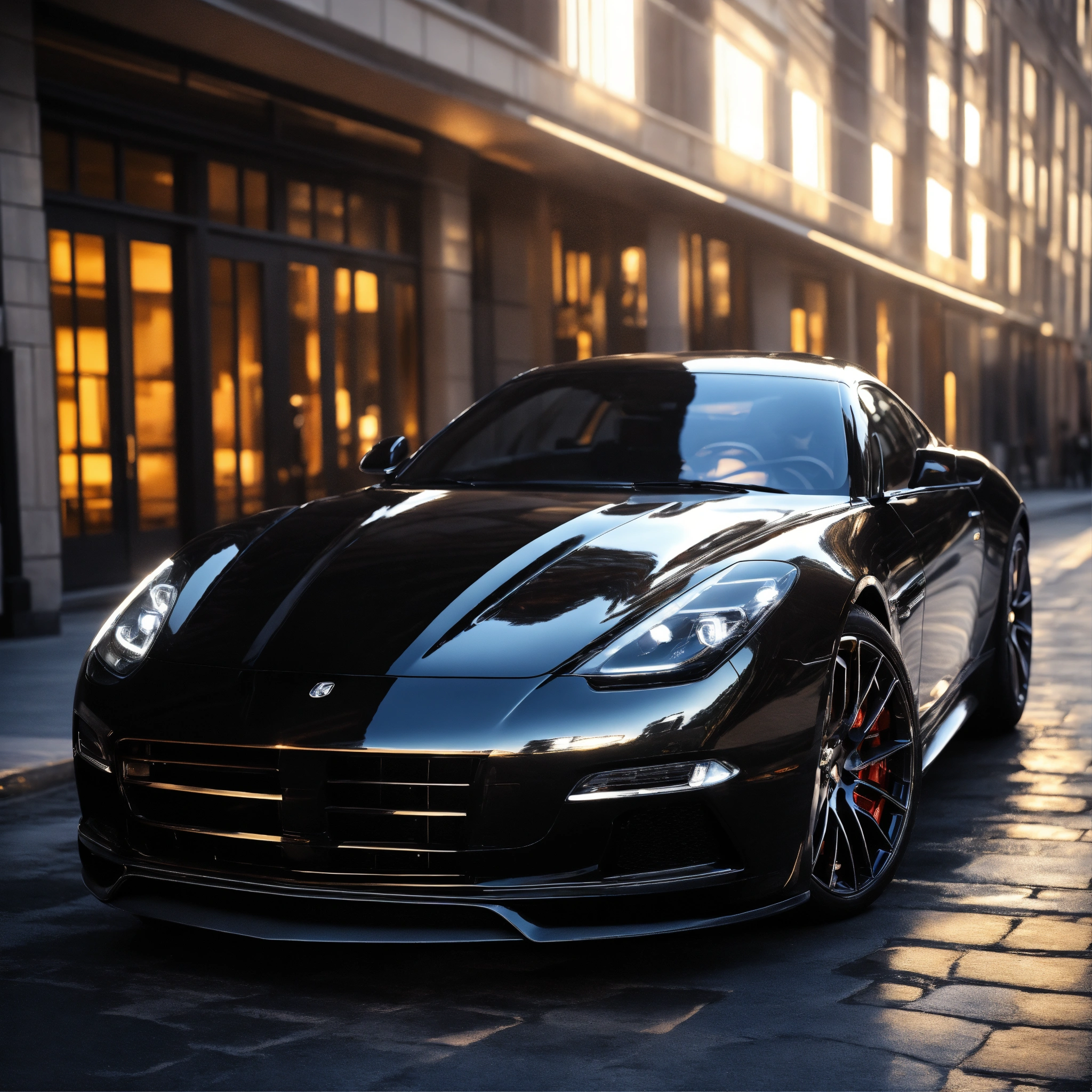 Lexica A Black High end Luxury Expensive Car Photo Realistic