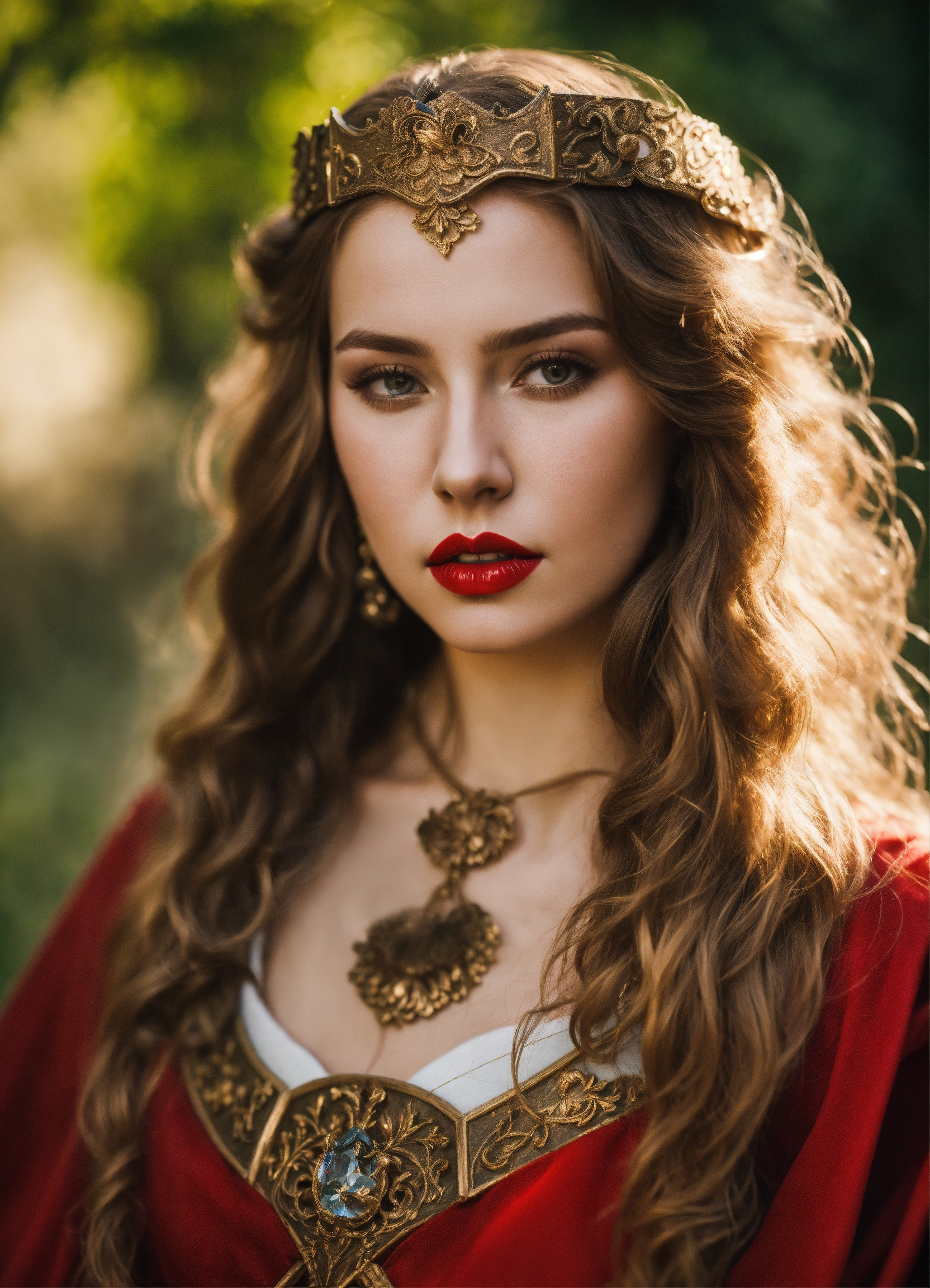 Lexica - Photo Quality Portrait Of Alina Artz As A Beautiful Mediaeval 