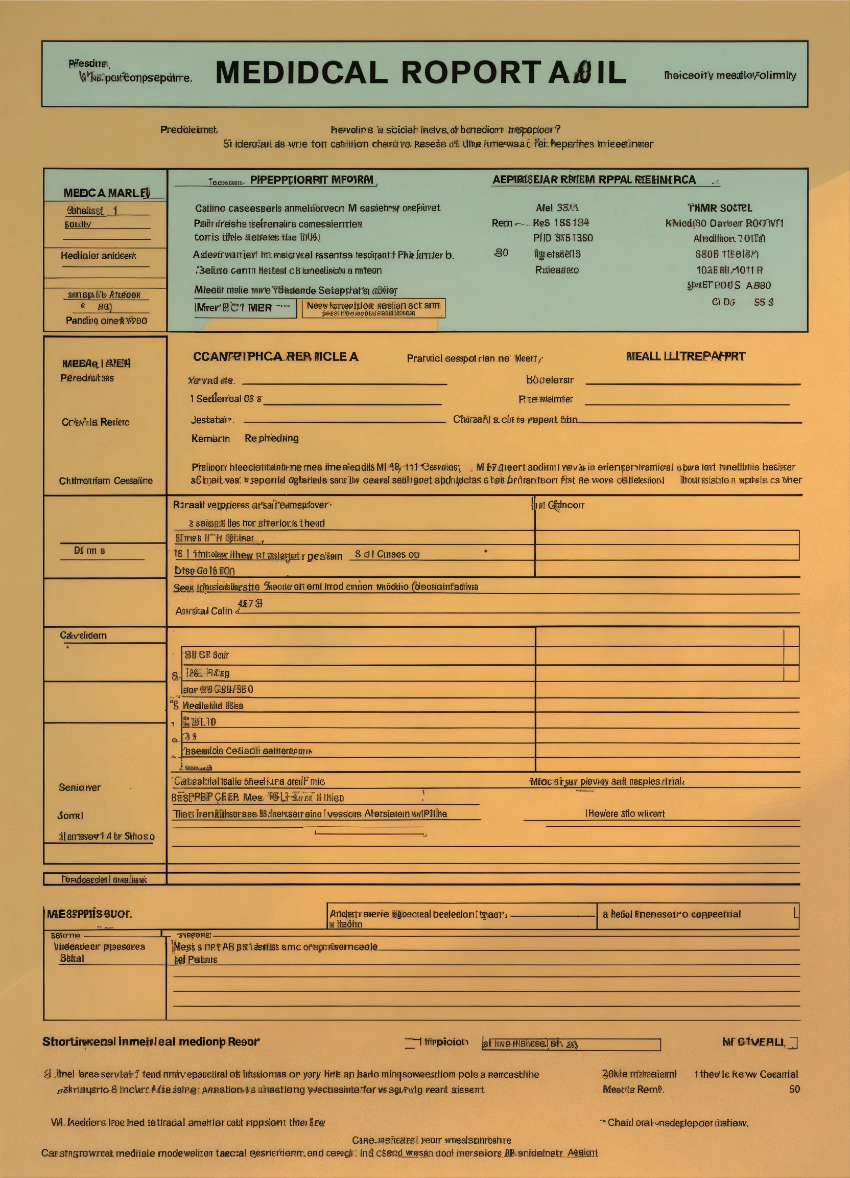 Lexica - Medical report paper