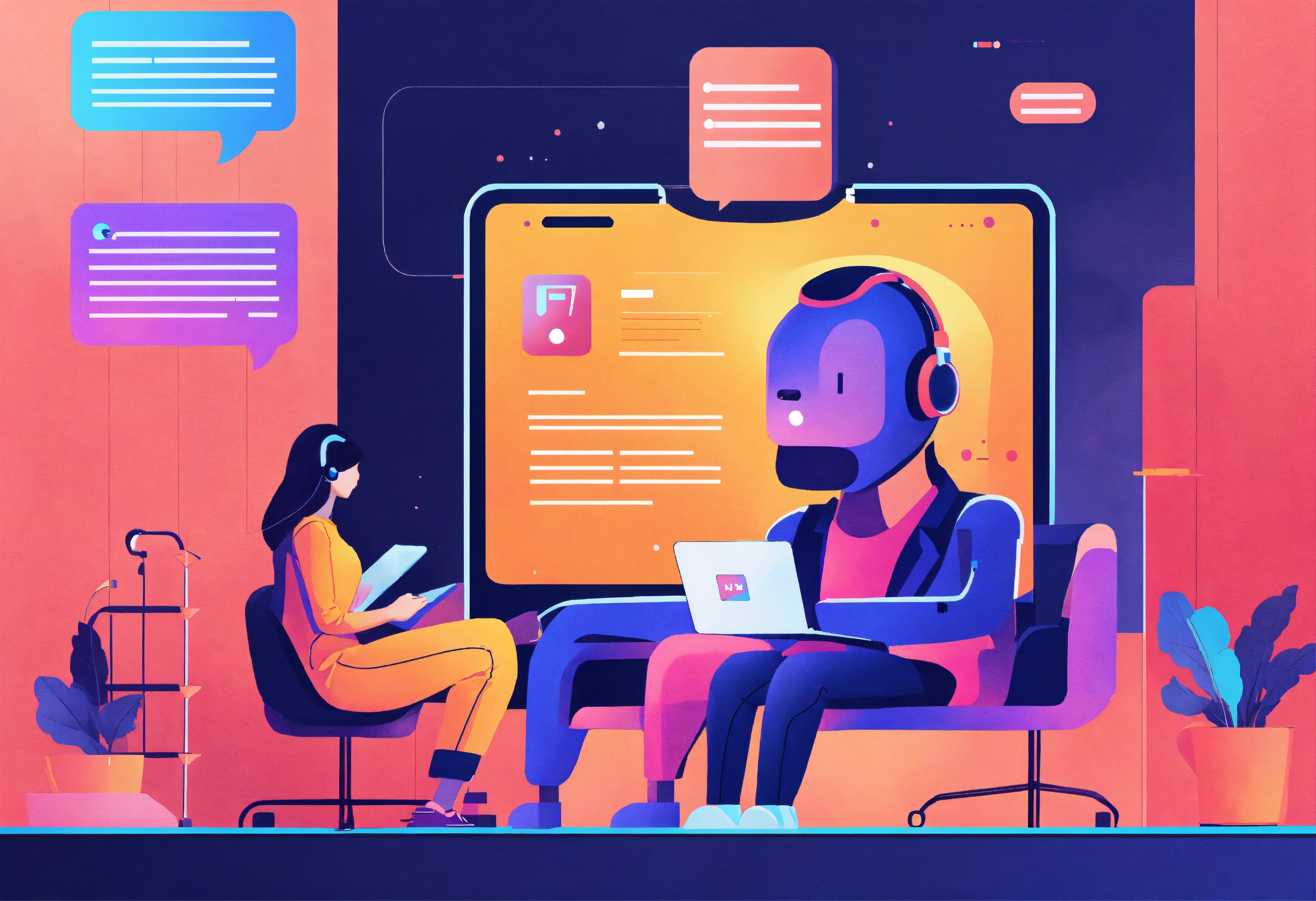 lexica-ai-chatbots-helping-employee-for-customer-support