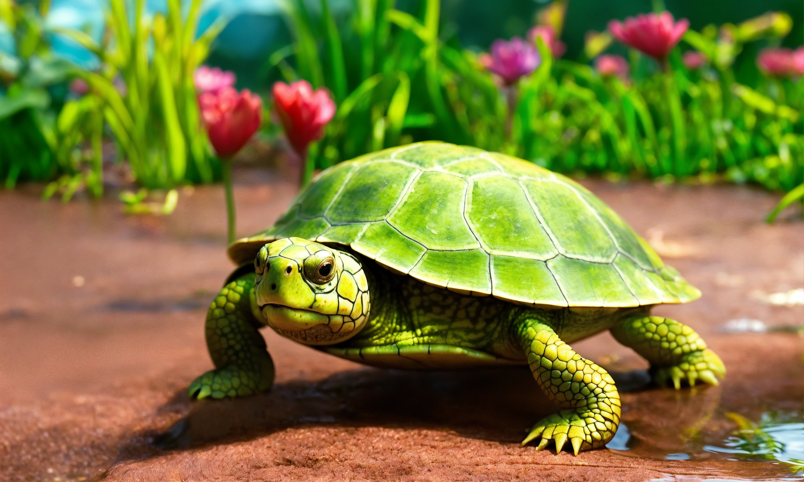 Lexica - Jimmy was the tiniest turtle in the entire pond, but he had ...