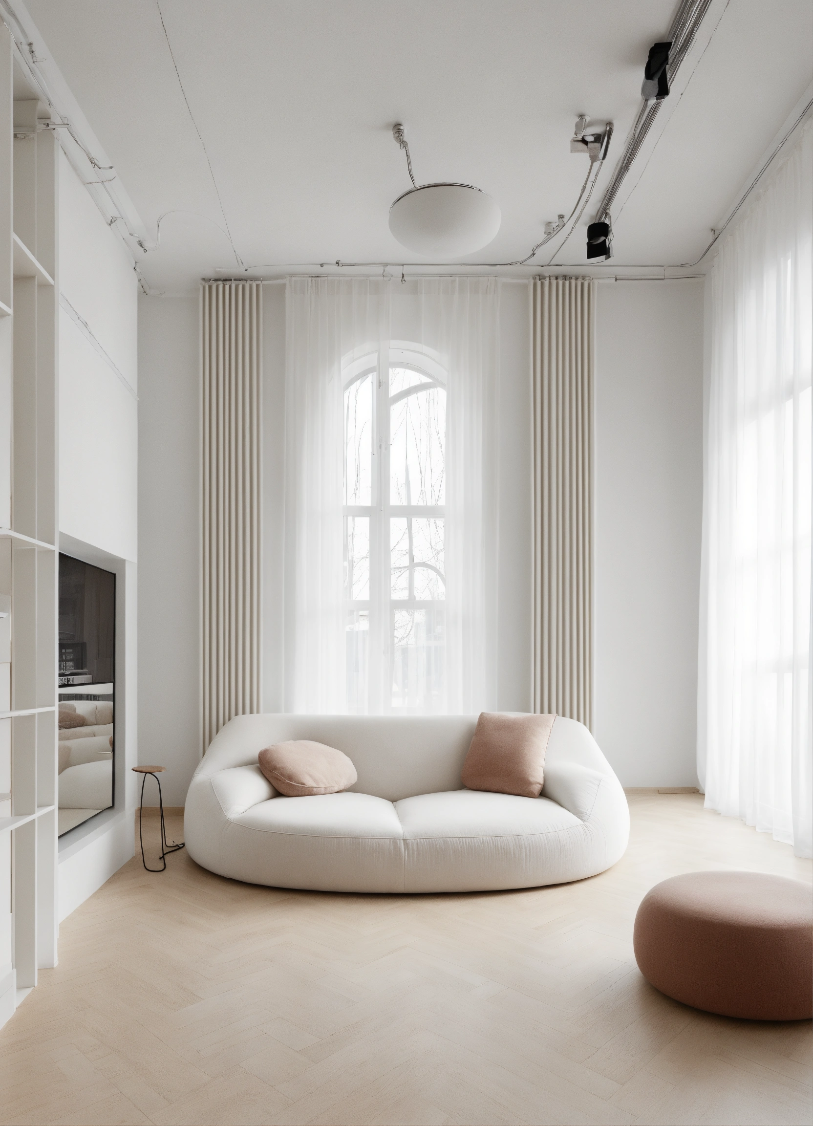 Lexica - Fitness ussr interior design minimalism white color